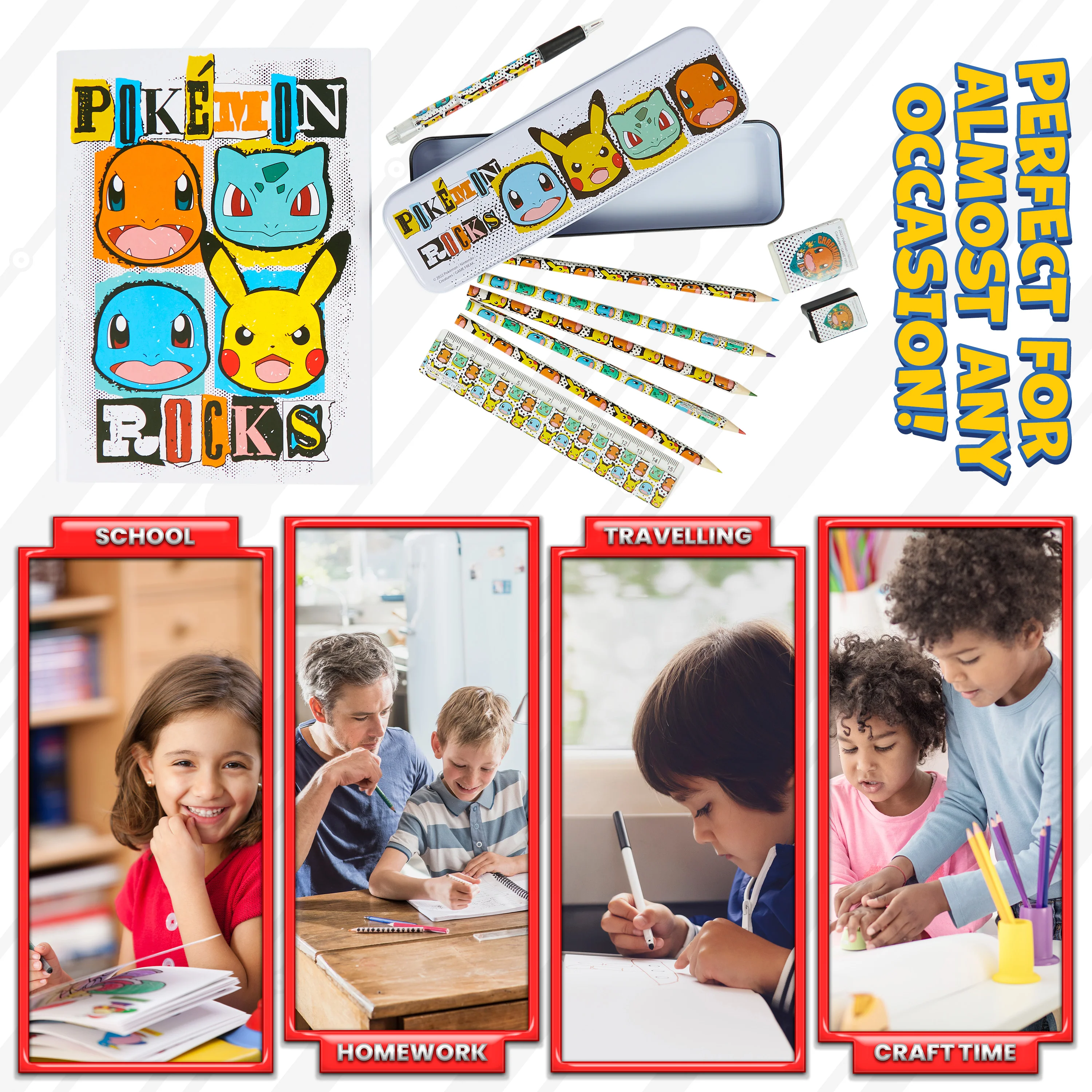 Pokemon Stationery Supplies Set - Stationery Set - Image 5