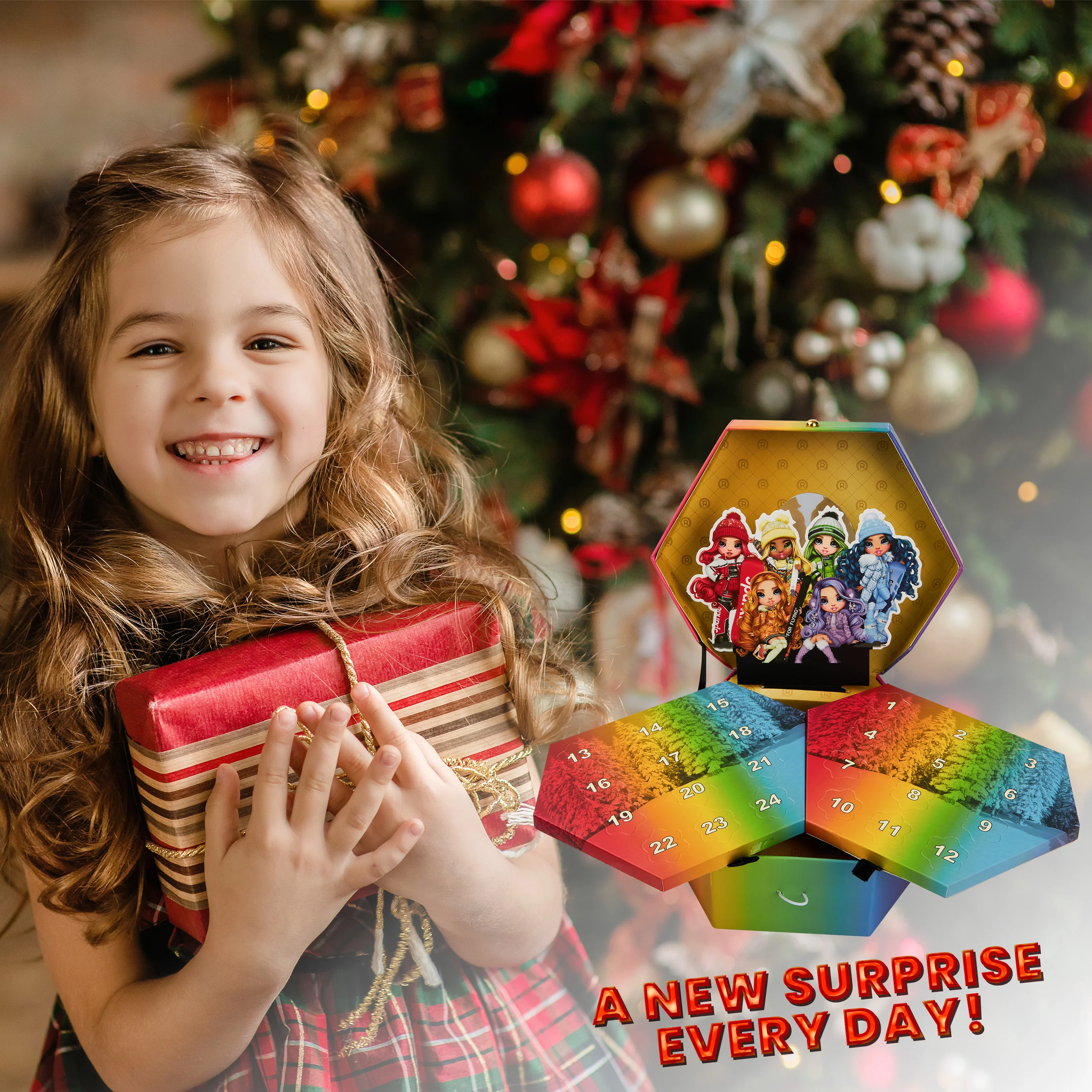 Rainbow High Advent Calendar 2025 for Girls - Jewellery Advent Calendar - Image 6