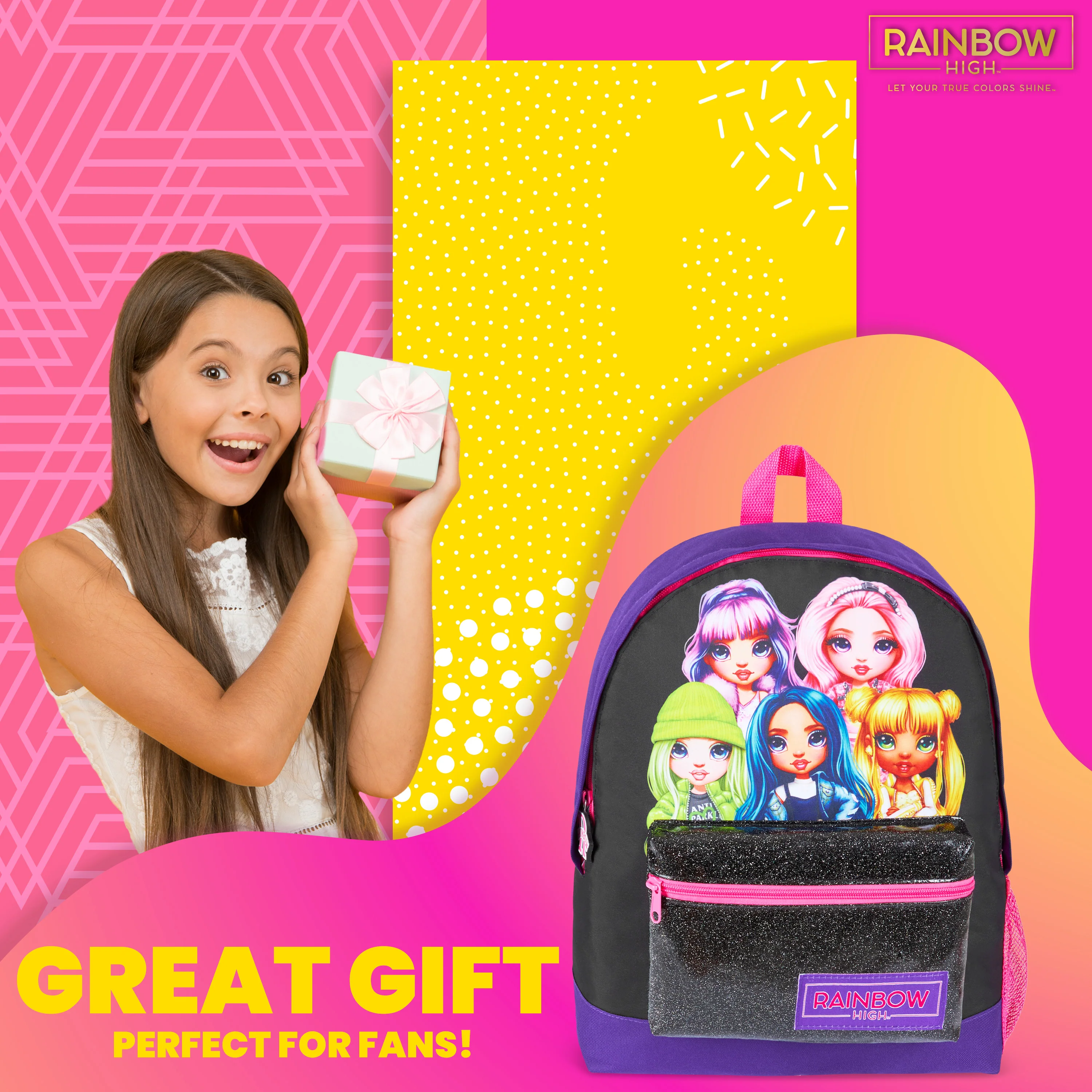Rainbow High Girls Backpacks,  Girls Backpack - RAINBOW HIGH - Image 3