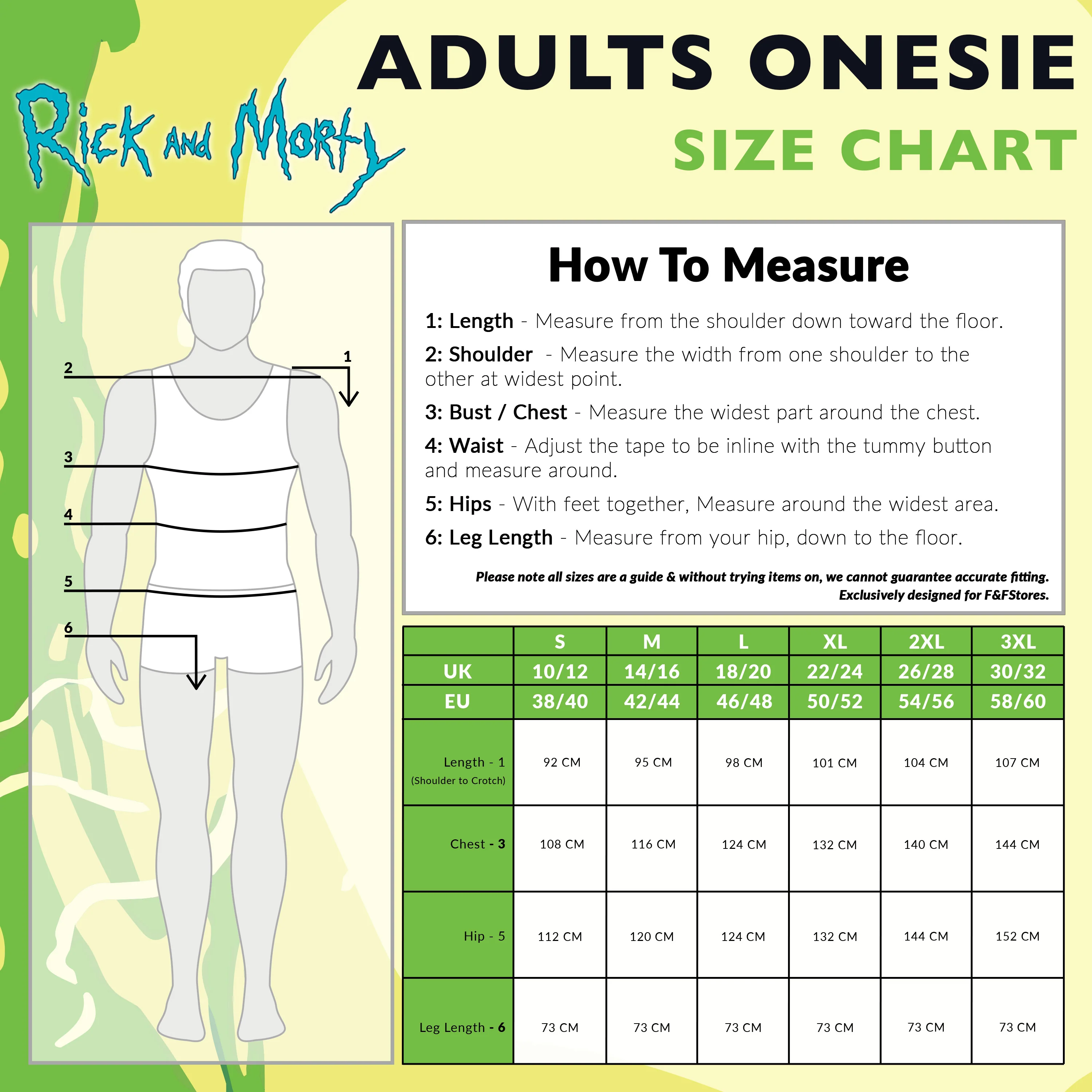 RICK AND MORTY Adult Onesie for Men Teenagers - Hooded Fluffy Fleece Onesies For Men S-2XL Lounge Wear - Gifts for Men - Image 6
