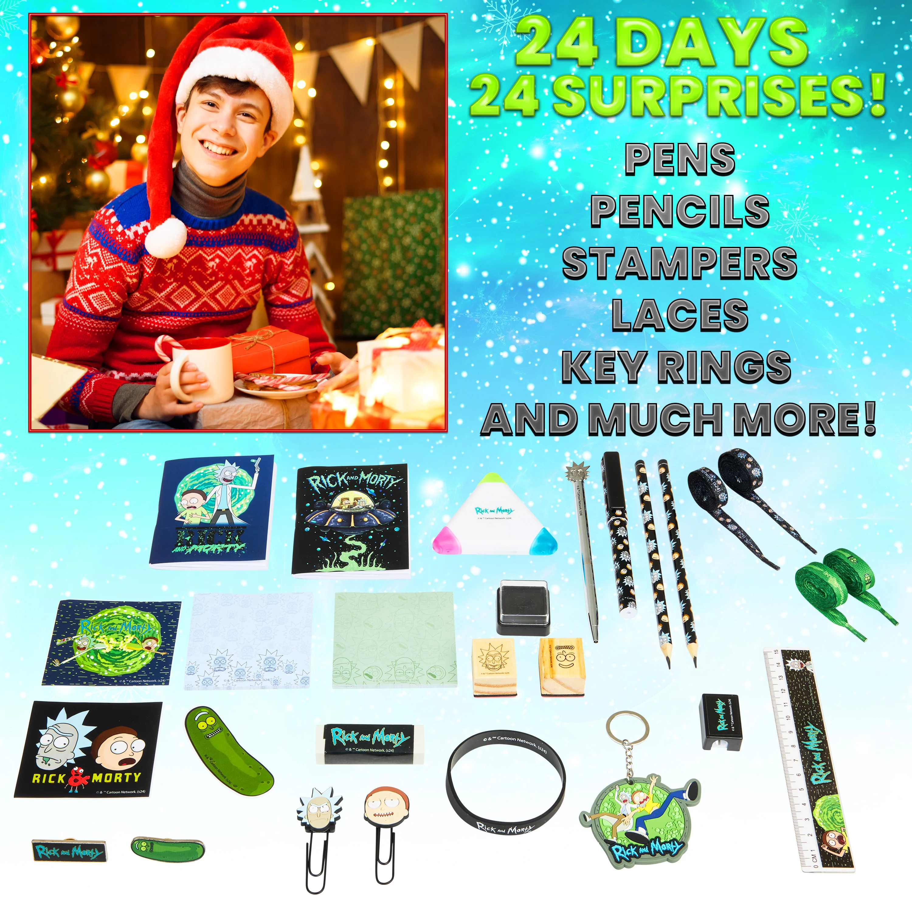 RICK AND MORTY Advent Calendar 2025, Funny Novelty Countdown Calendar - Image 3