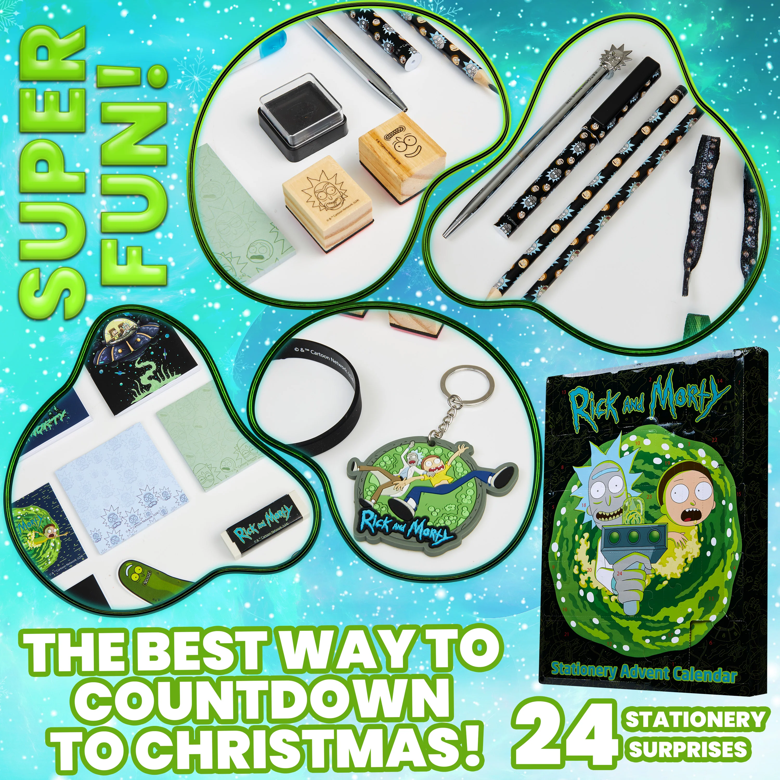 RICK AND MORTY Advent Calendar 2025, Funny Novelty Countdown Calendar - Image 4