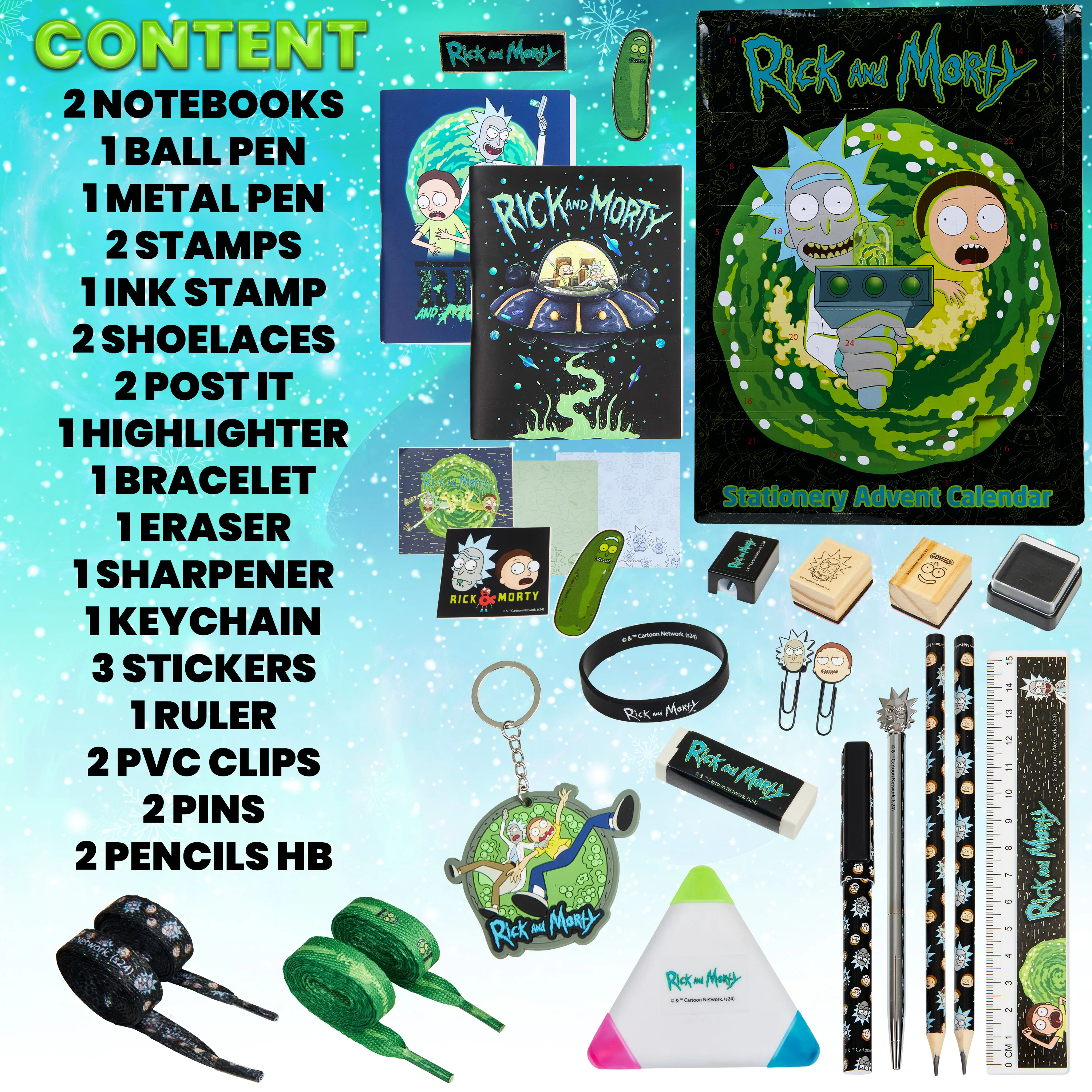 RICK AND MORTY Advent Calendar 2025, Funny Novelty Countdown Calendar - Image 6