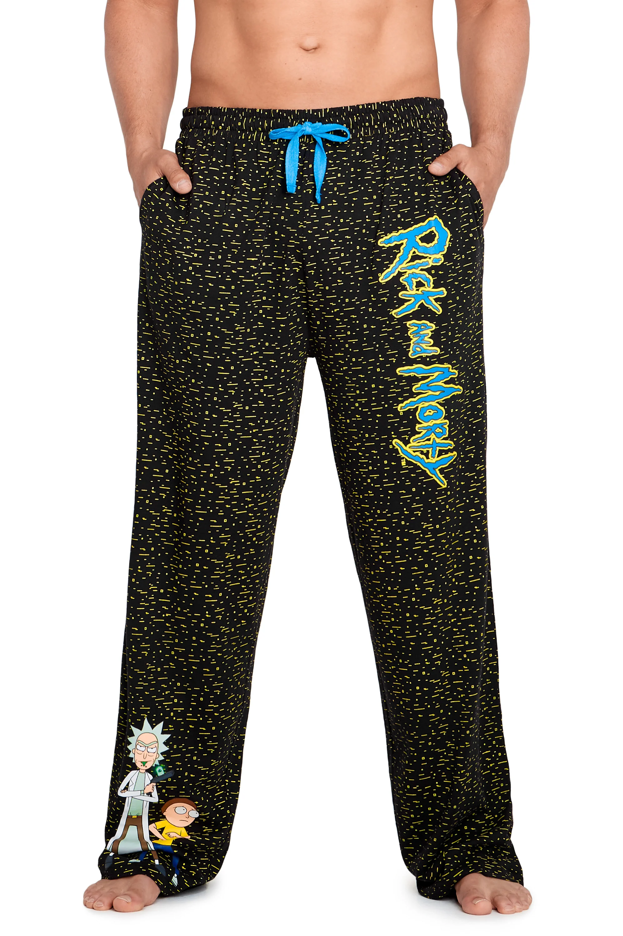 Rick and Morty Mens Pyjamas Novelty Lounge Pants Mens Gifts