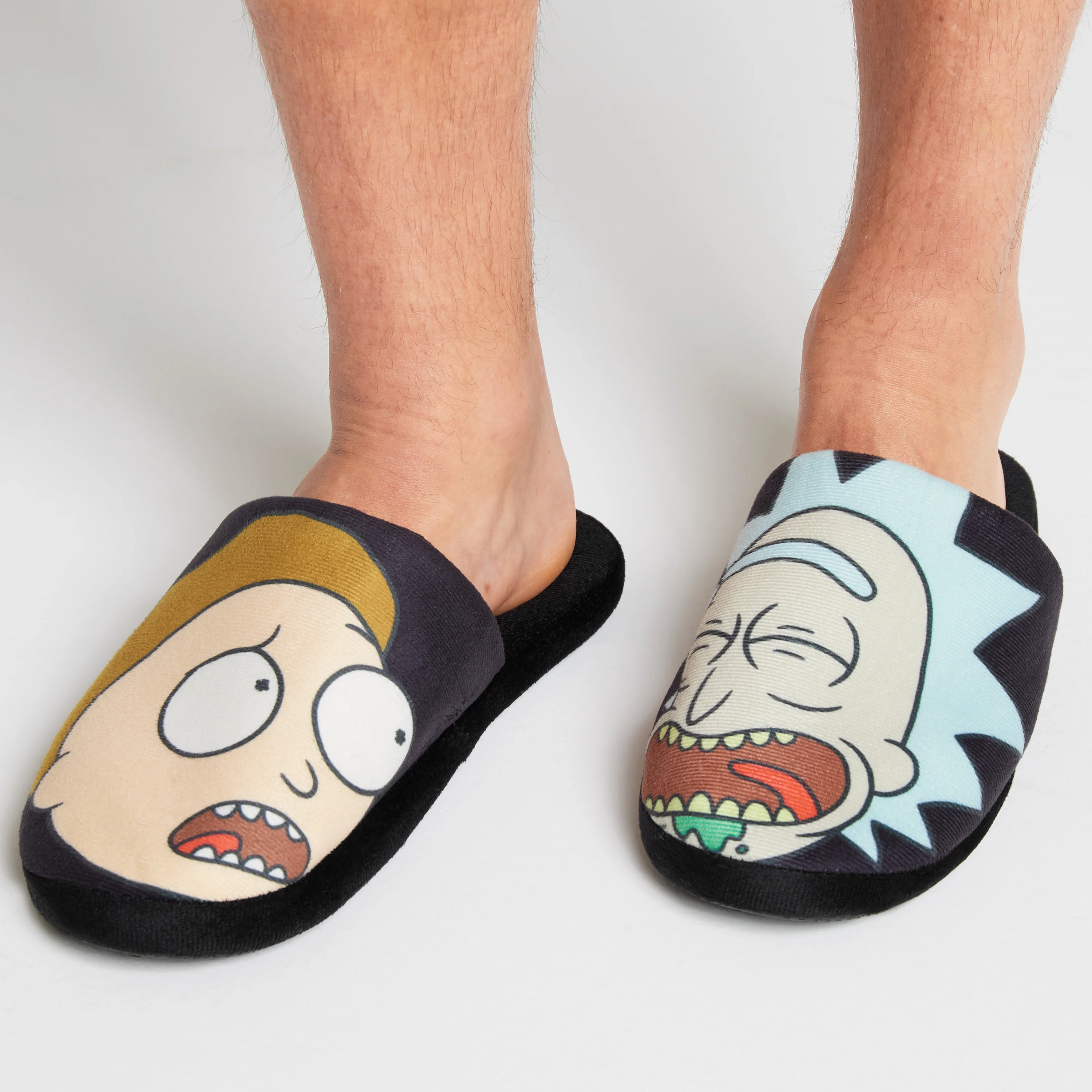 RICK AND MORTY Men's Slippers - Indoor House Shoes - Image 2