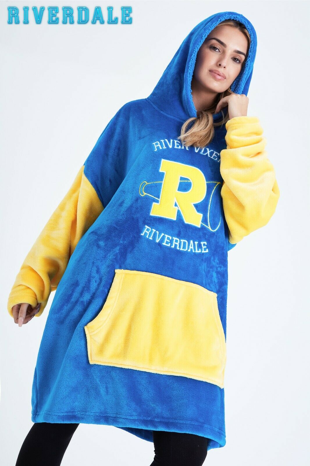 Riverdale Blanket Hoodie for Ladies, Oversized Blanket Hoodie for Women, Riverdale Gifts Blue - Image 5