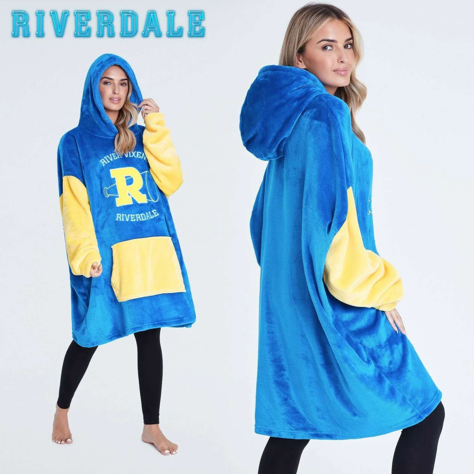 Riverdale Blanket Hoodie for Ladies, Oversized Blanket Hoodie for Women, Riverdale Gifts Blue - Image 6