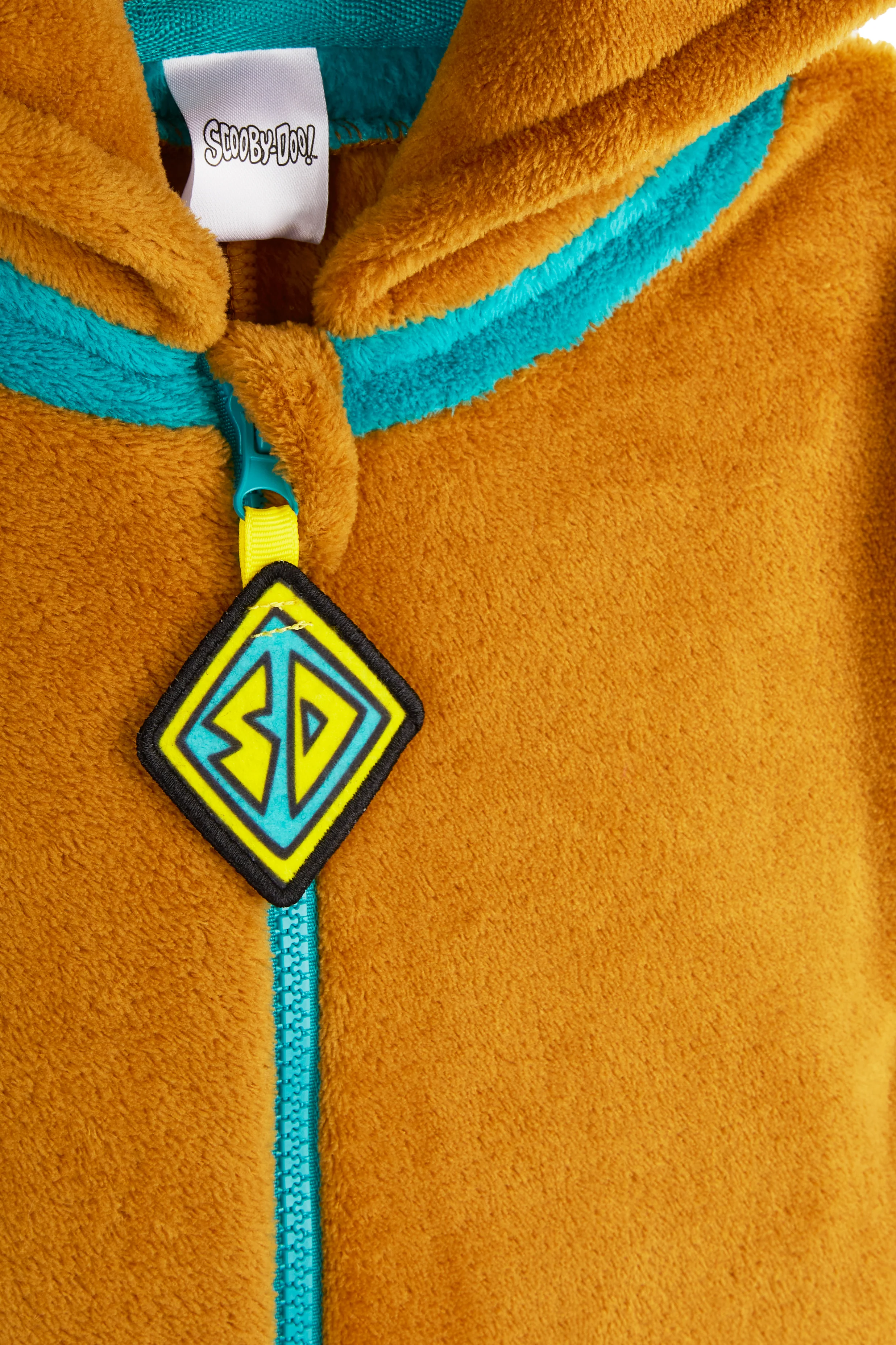 Scooby Doo Boys Pyjamas, 3D Hooded Onesie Boys Teens, Fleece Pyjamas for Kids - Image 4