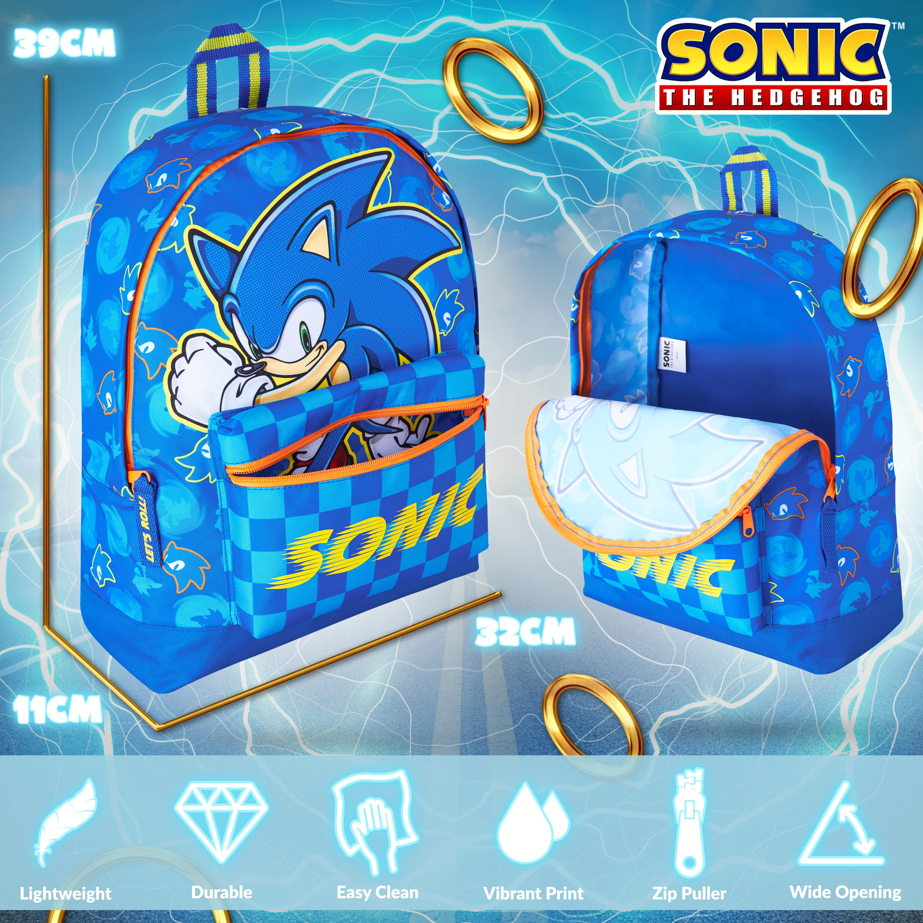 Sonic The Hedgehog Backpack - Image 4