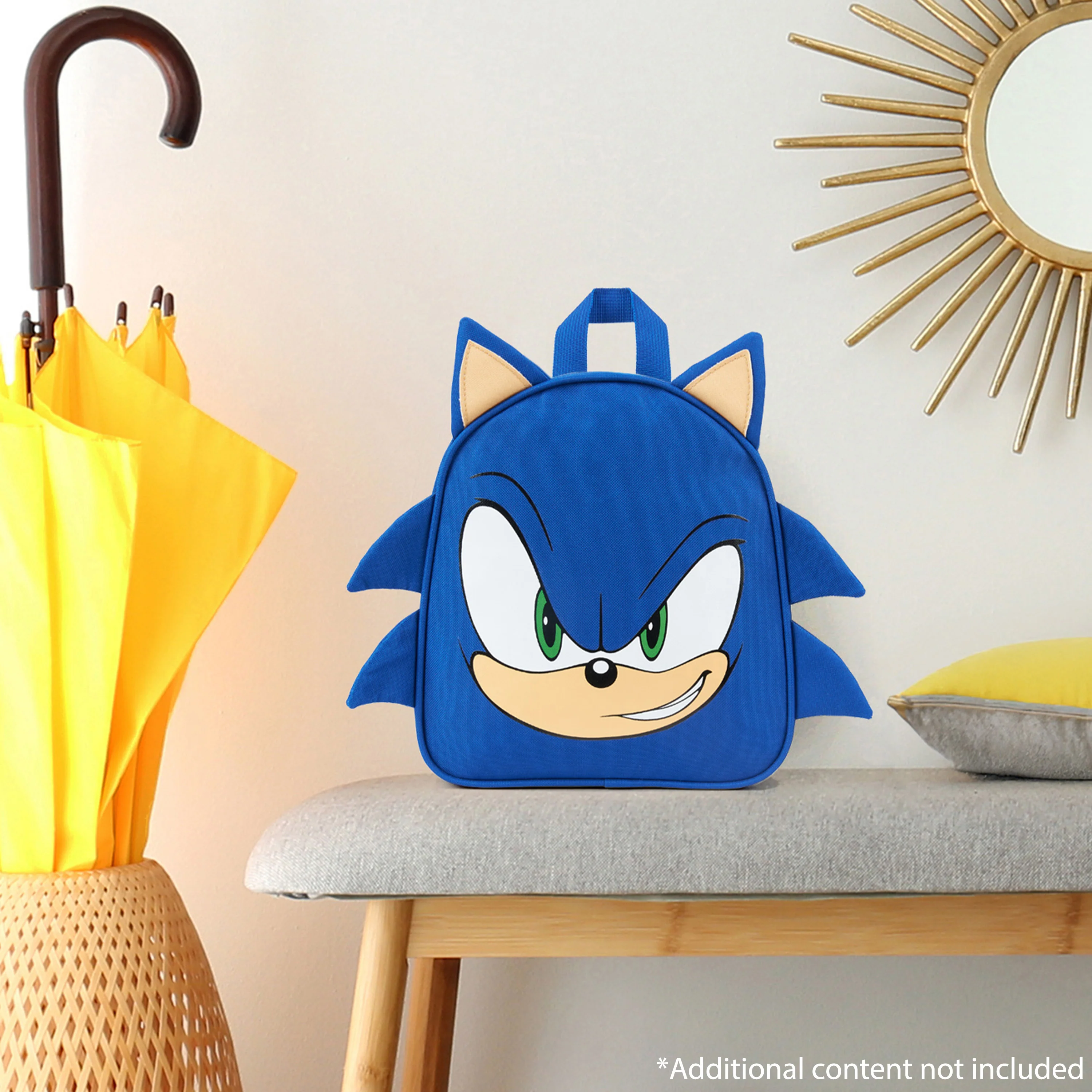 SONIC THE HEDGEHOG Backpack for Kids Tweens Rucksack Lightweight Gamer Daypack - Image 5