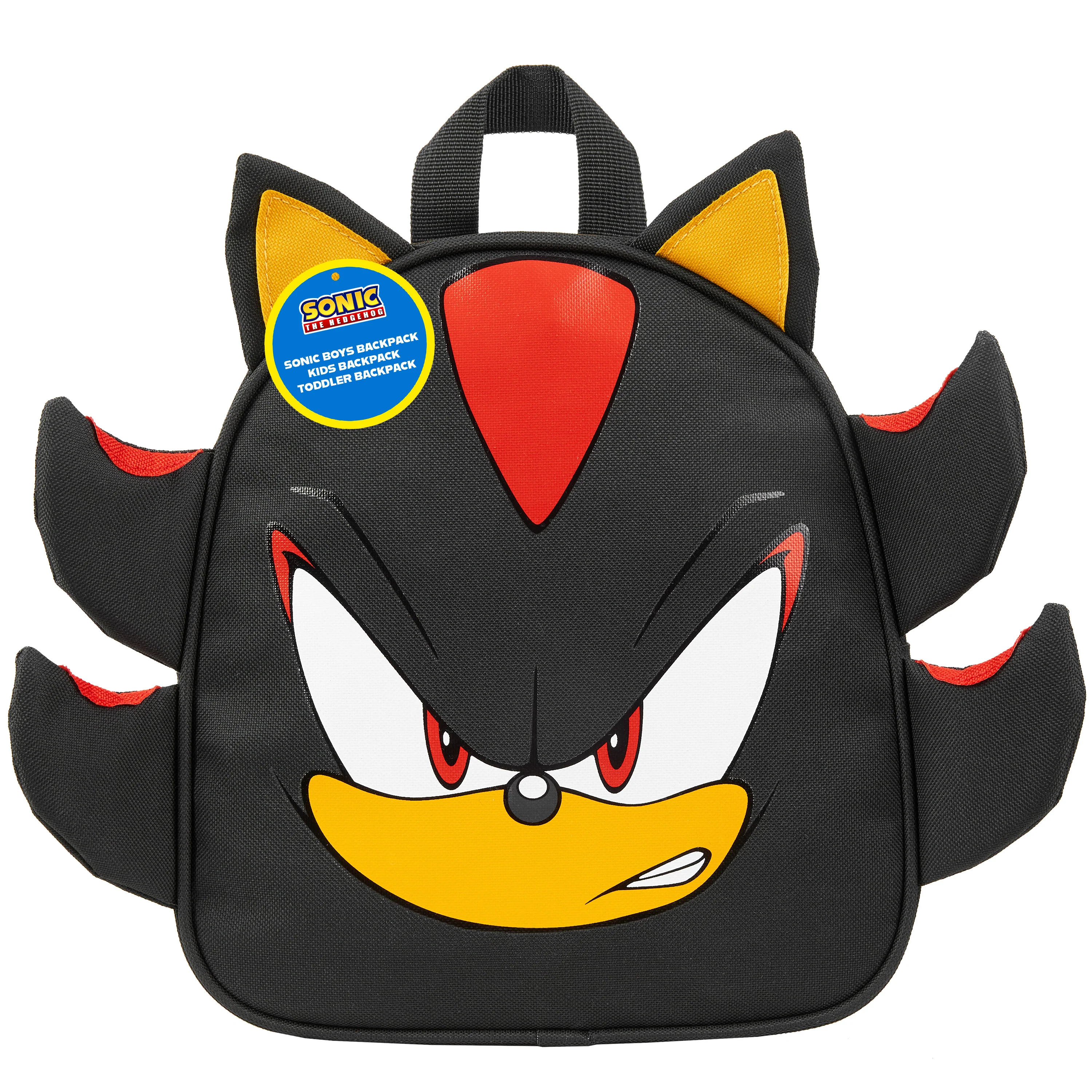 SONIC THE HEDGEHOG Backpack for Kids Tweens Rucksack Lightweight Gamer Daypack