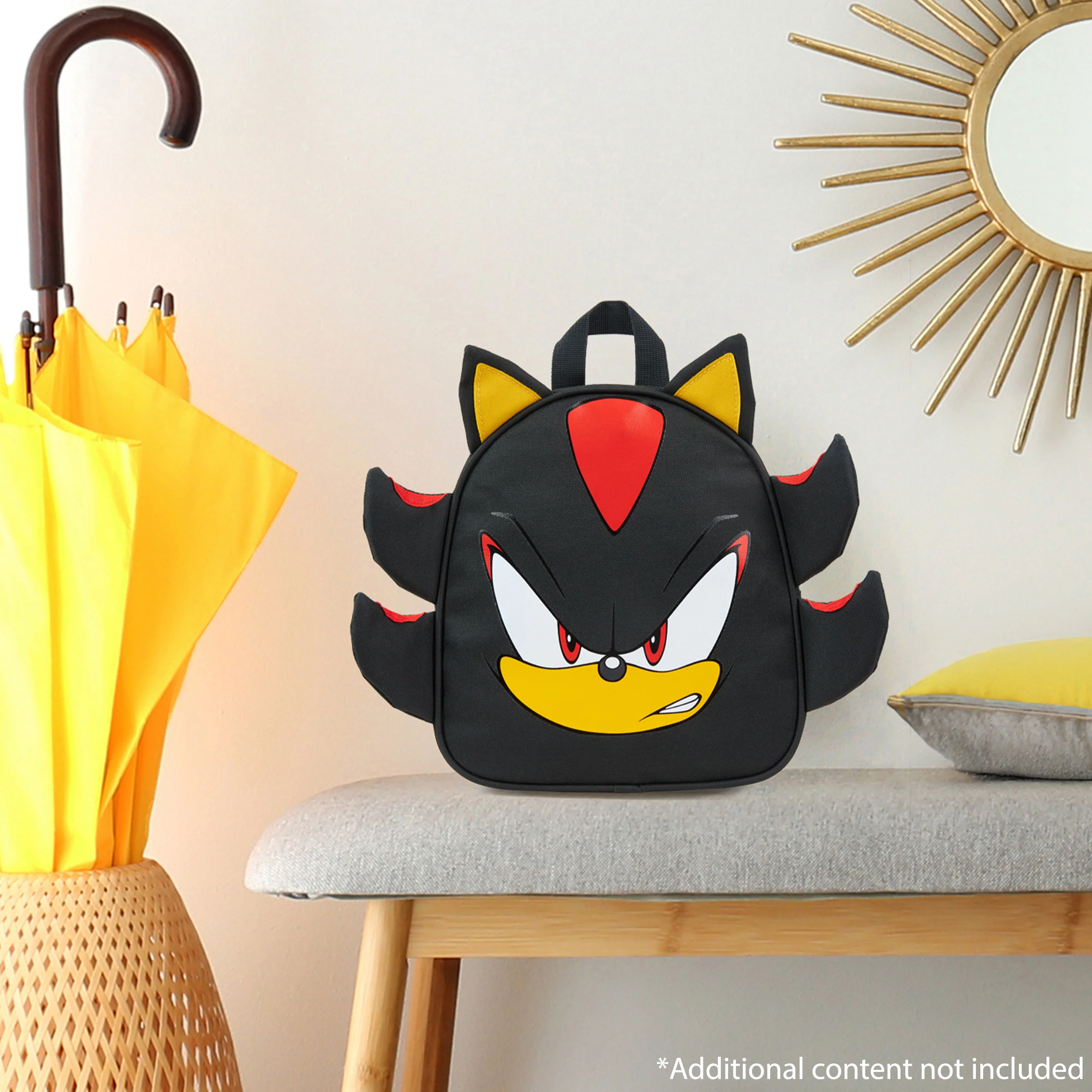 SONIC THE HEDGEHOG Backpack for Kids Tweens Rucksack Lightweight Gamer Daypack - Image 5