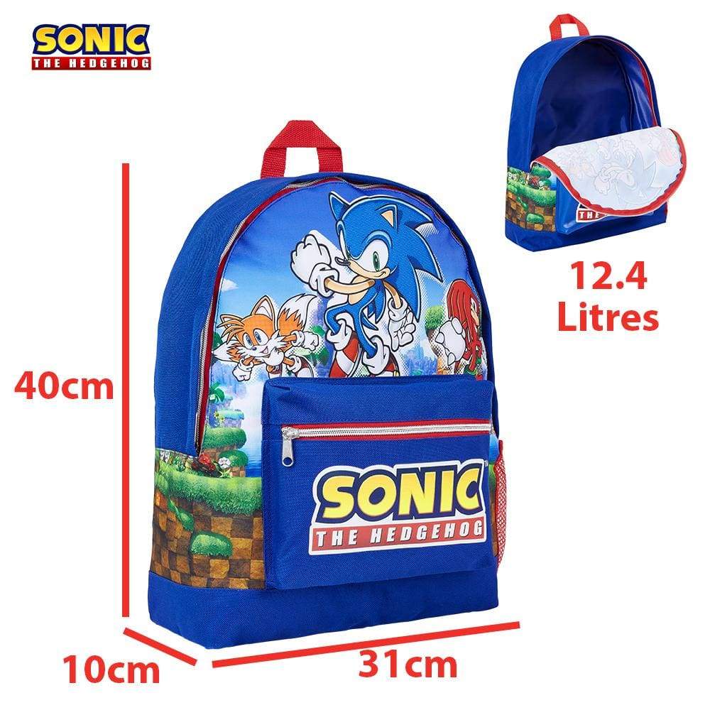 Sonic The Hedgehog Backpack Large Capacity School Bag for Children Teens - Image 6