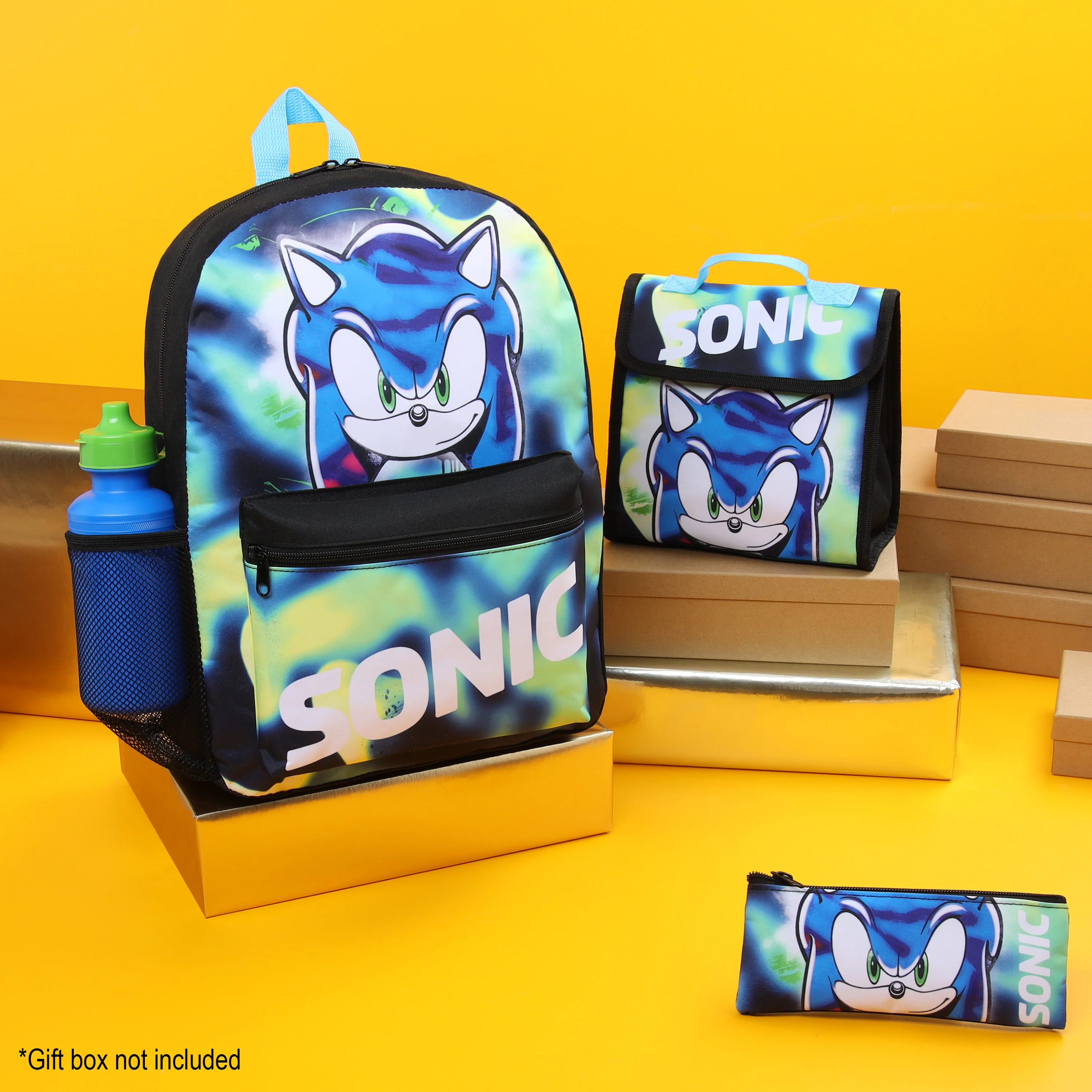 Sonic The Hedgehog Backpack Set 4 Pcs - Image 5