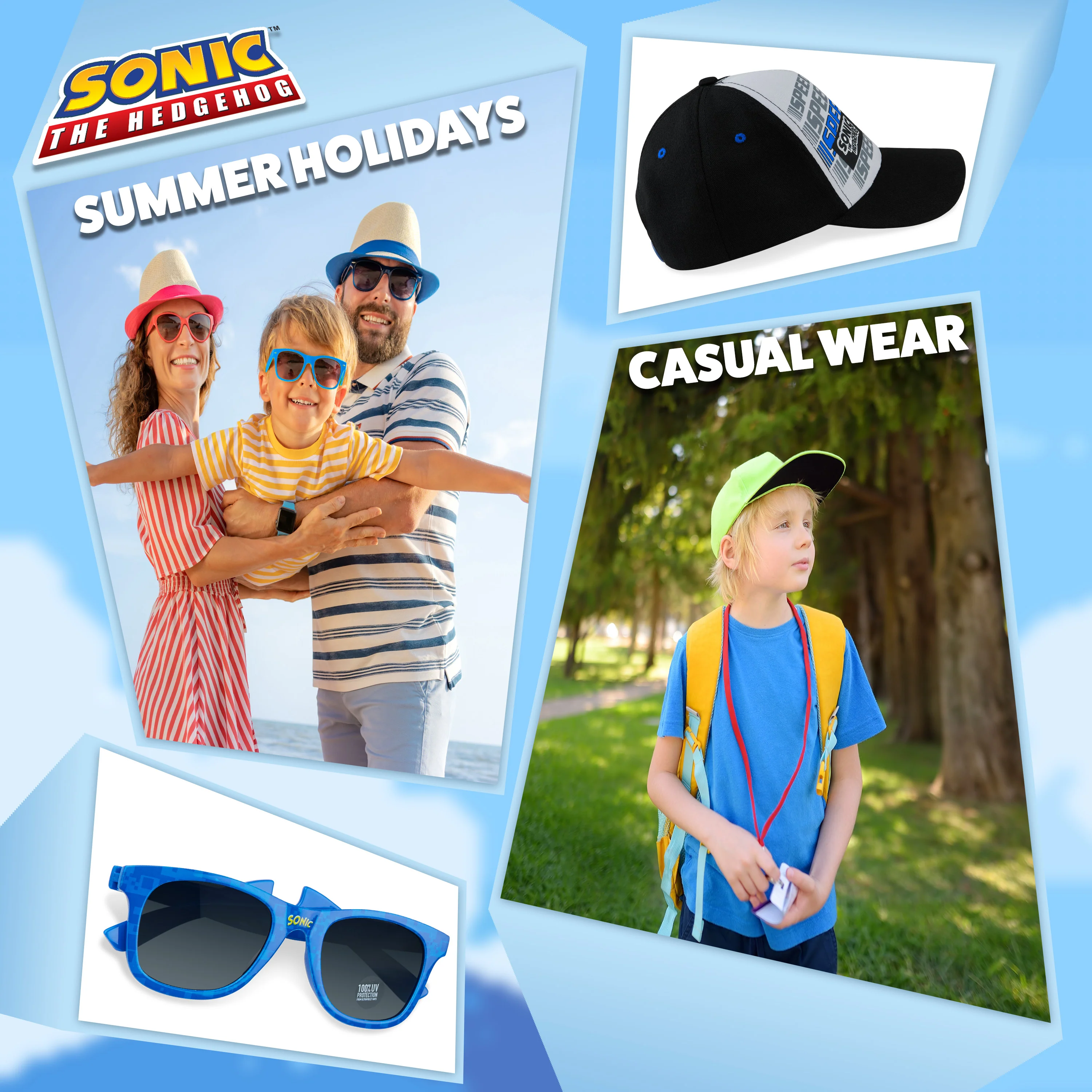 Sonic The Hedgehog Baseball Cap and Kids Sunglasses - Image 5