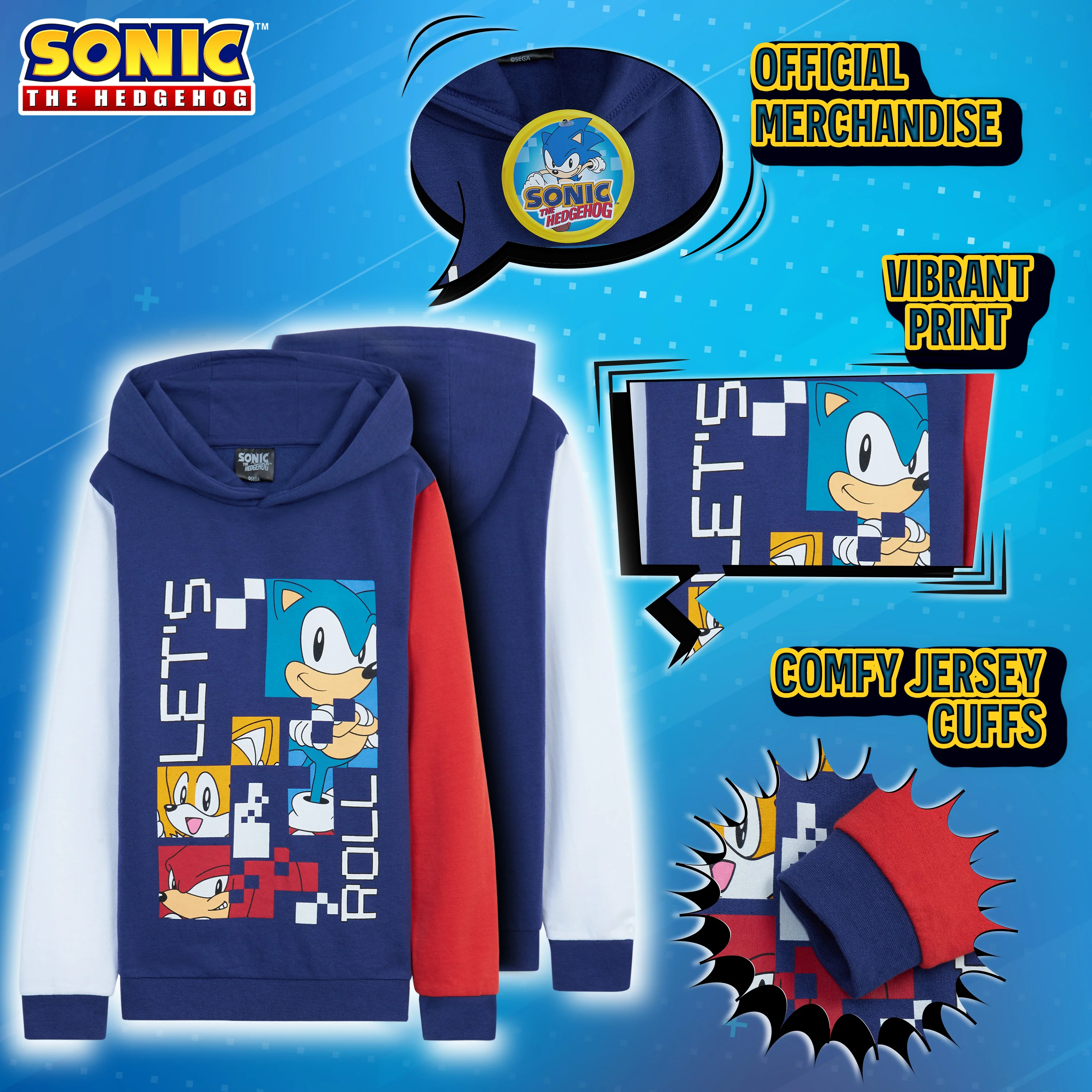 Sonic The Hedgehog Boys' Hoodies, Gifts for Boys - Image 4