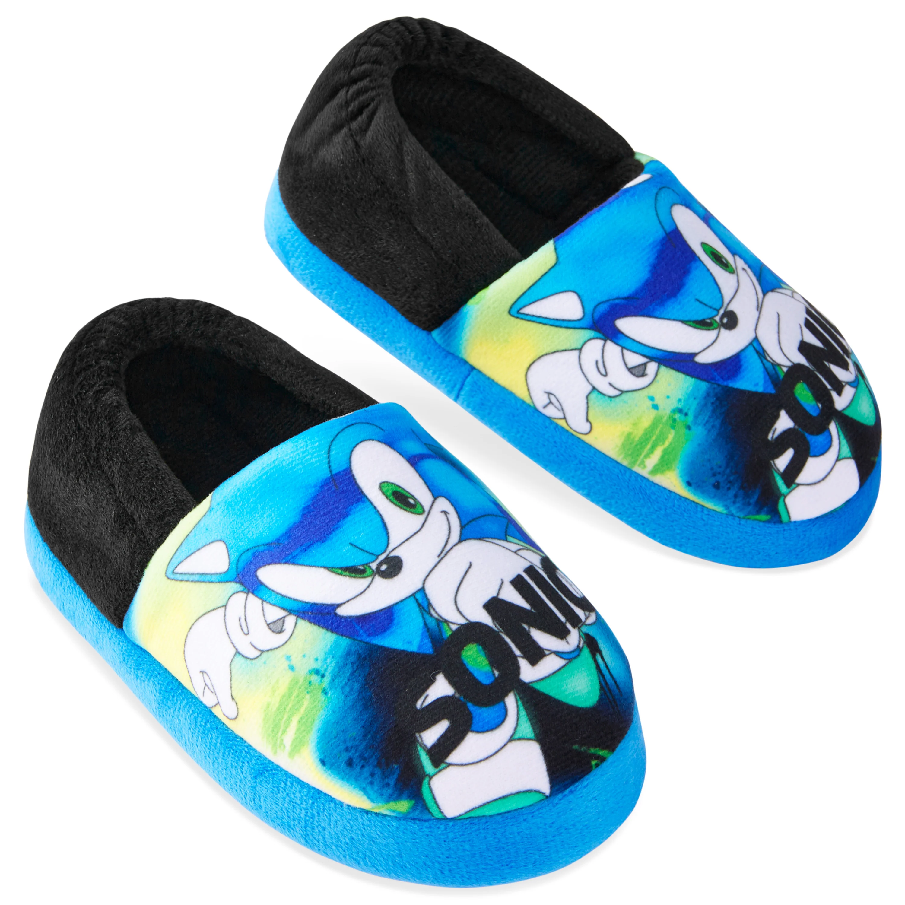 Sonic The Hedgehog Boys Slippers - Warm 3D Kids Slippers Size