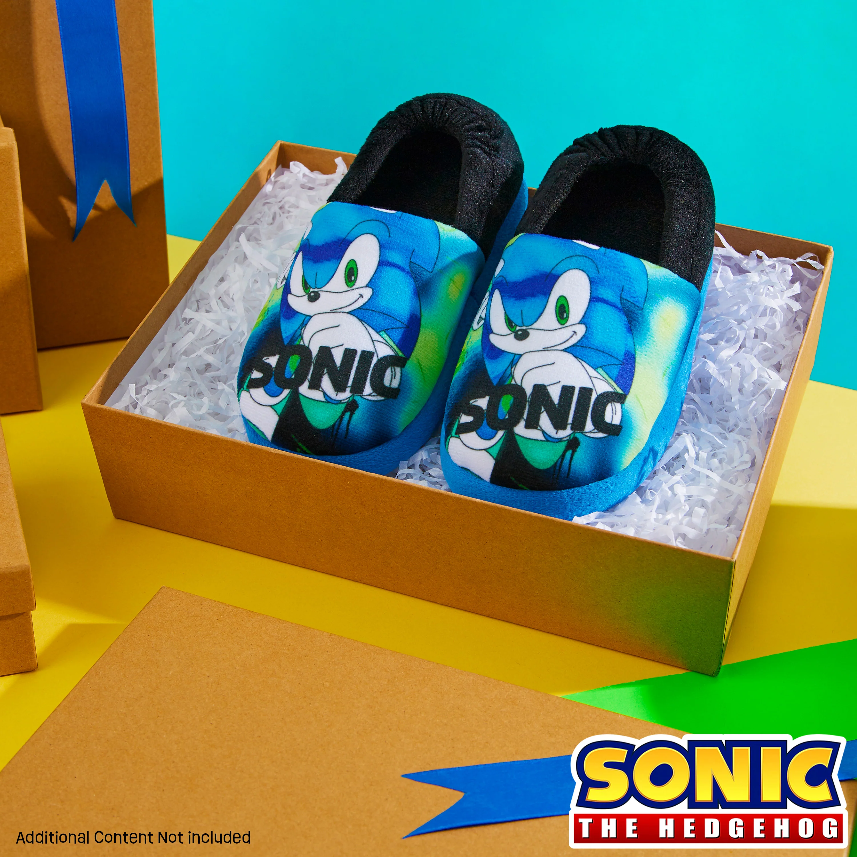 Sonic The Hedgehog Boys Slippers - Warm 3D Kids Slippers Size - Image 2