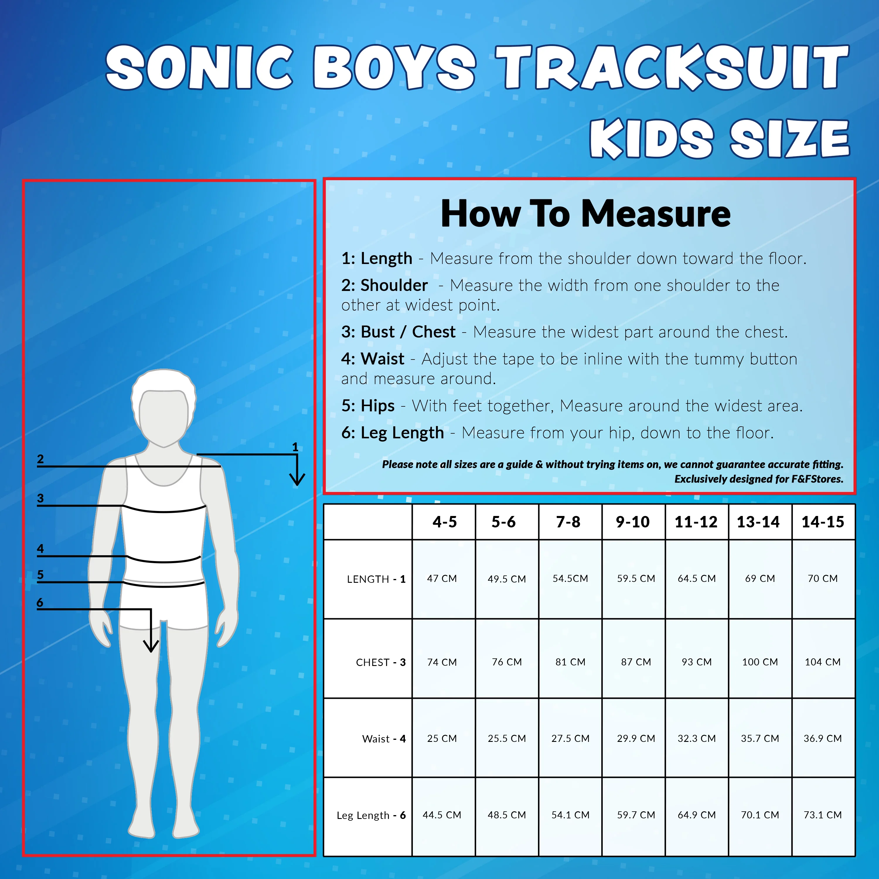Sonic The Hedgehog Boys Tracksuit, Hoodie and Joggers Set for Kids - Image 7