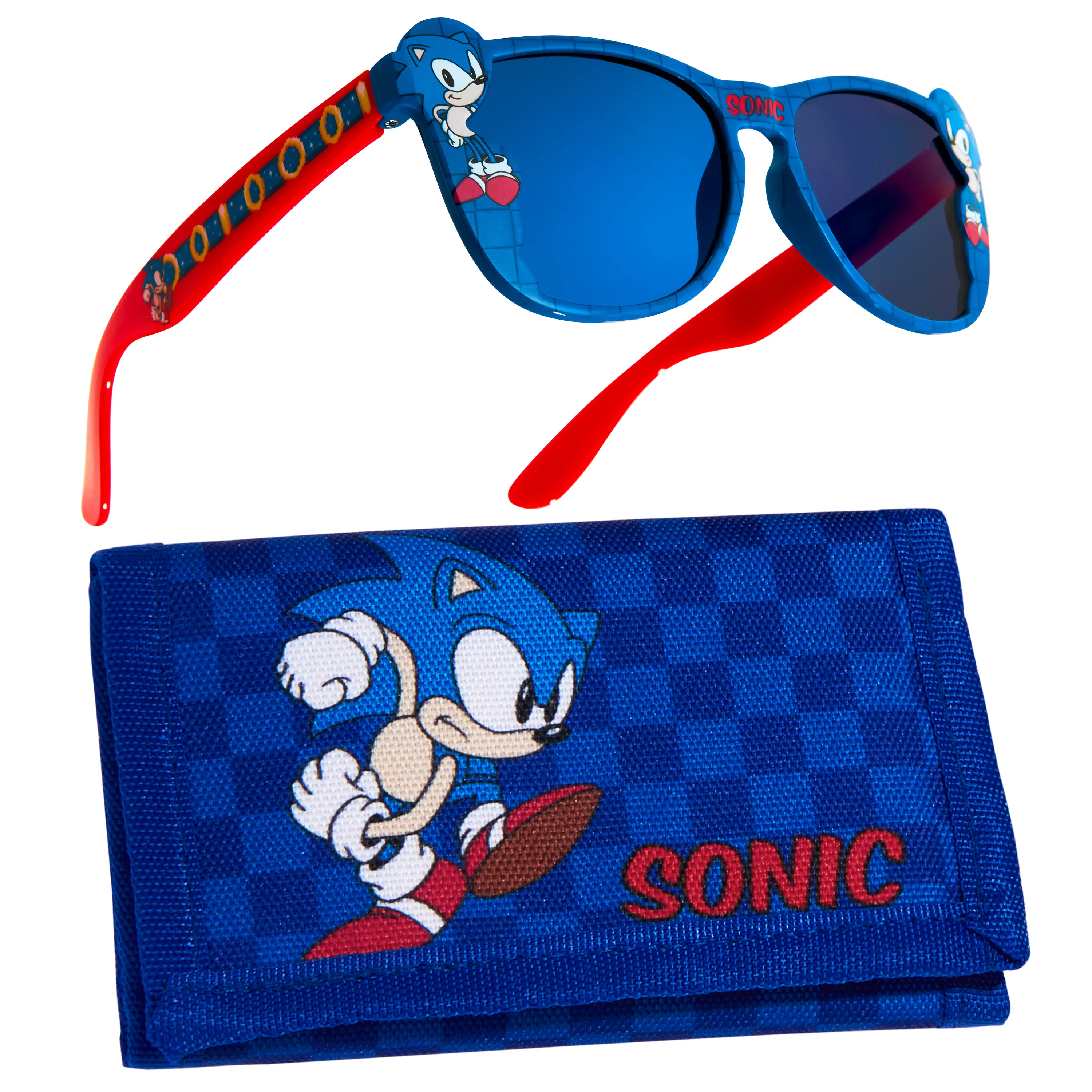 Sonic The Hedgehog Boys UV Protection Sunglasses and Trifold Wallet Set - Image 7