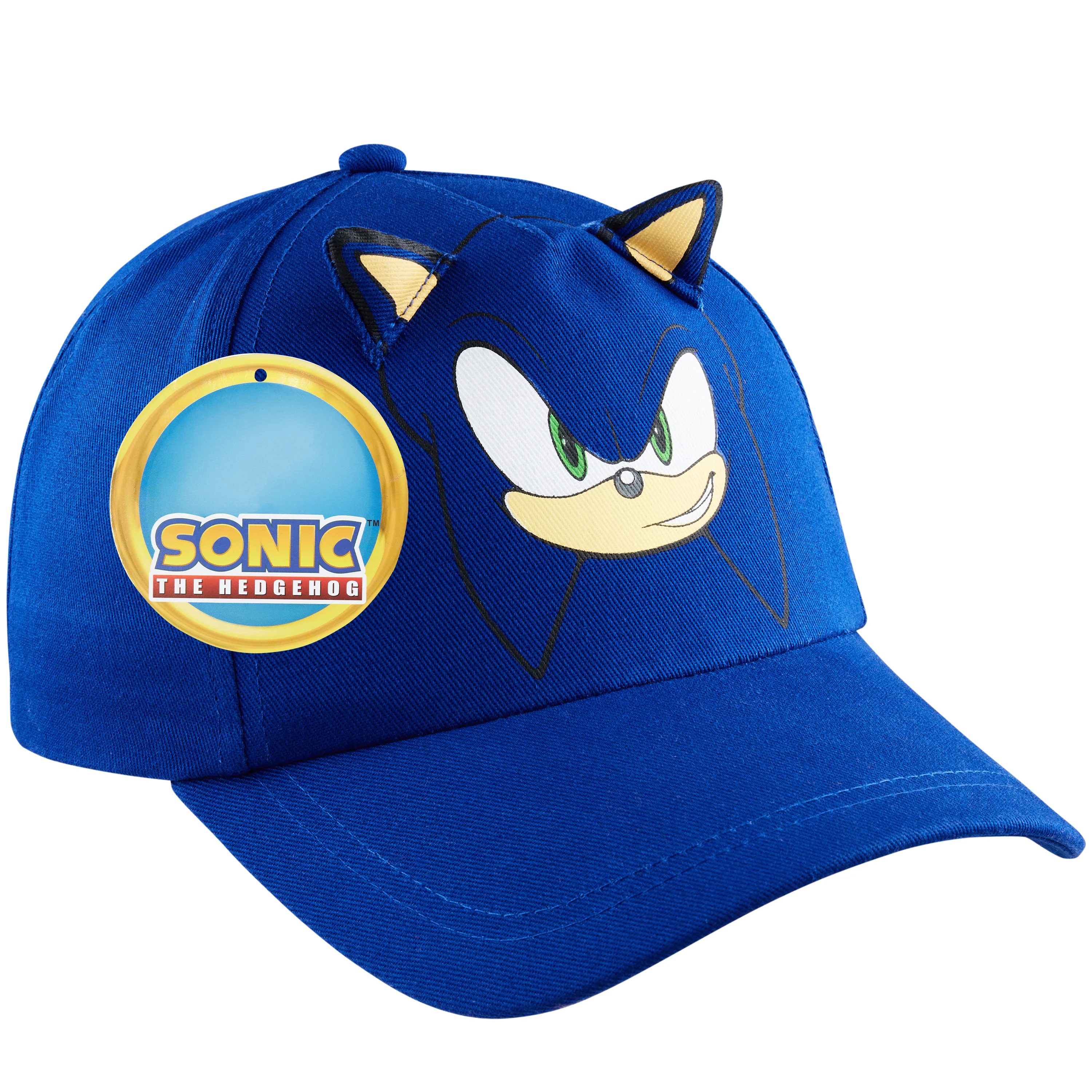 SONIC THE HEDGEHOG Cap for Boys Peaked Baseball Cap Sun Hat Knuckles Shadow Sports Holiday Essentials Gamer Gifts for Boys