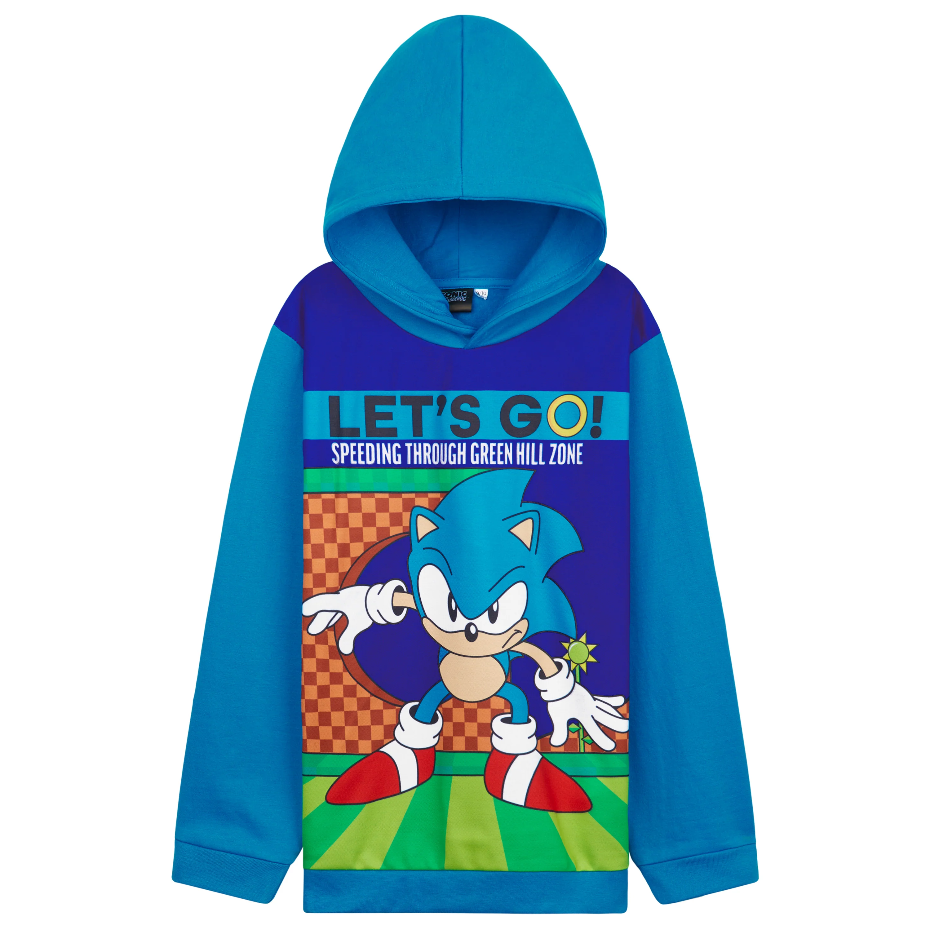 SONIC THE HEDGEHOG Hoodie for Boys Teens Shadow Knuckles Tails Warm Hooded Sweatshirt Jumper Casual Pullover