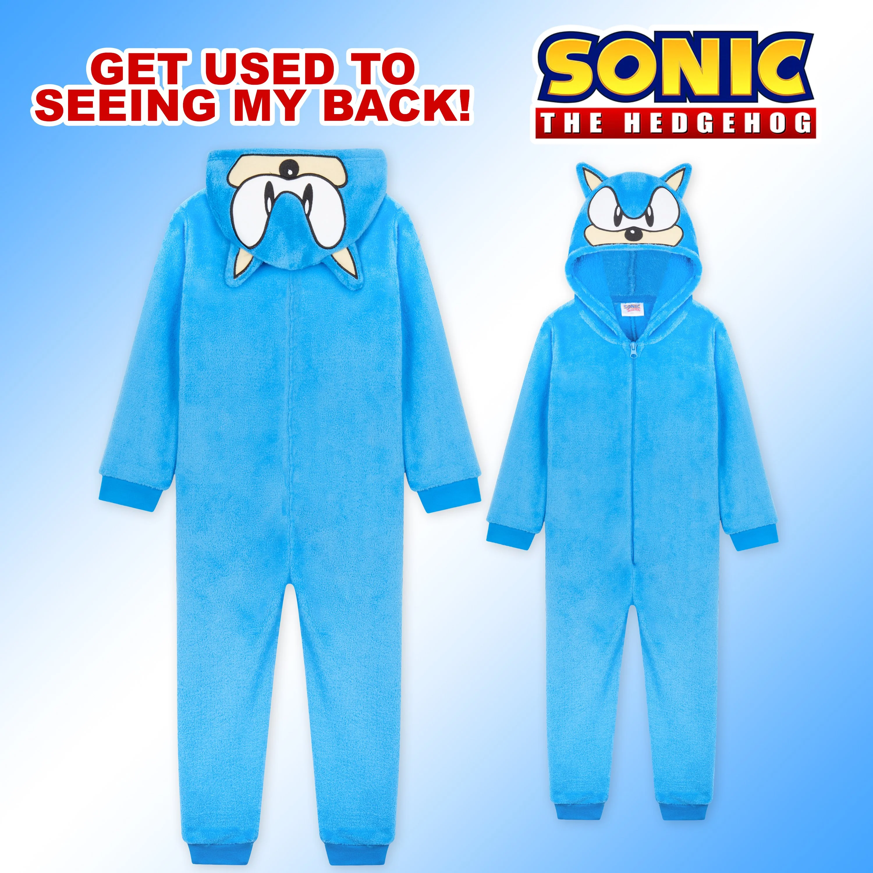 Sonic The Hedgehog Onesies for Boys, Fleece Onesie, Gamer Gifts - Image 6