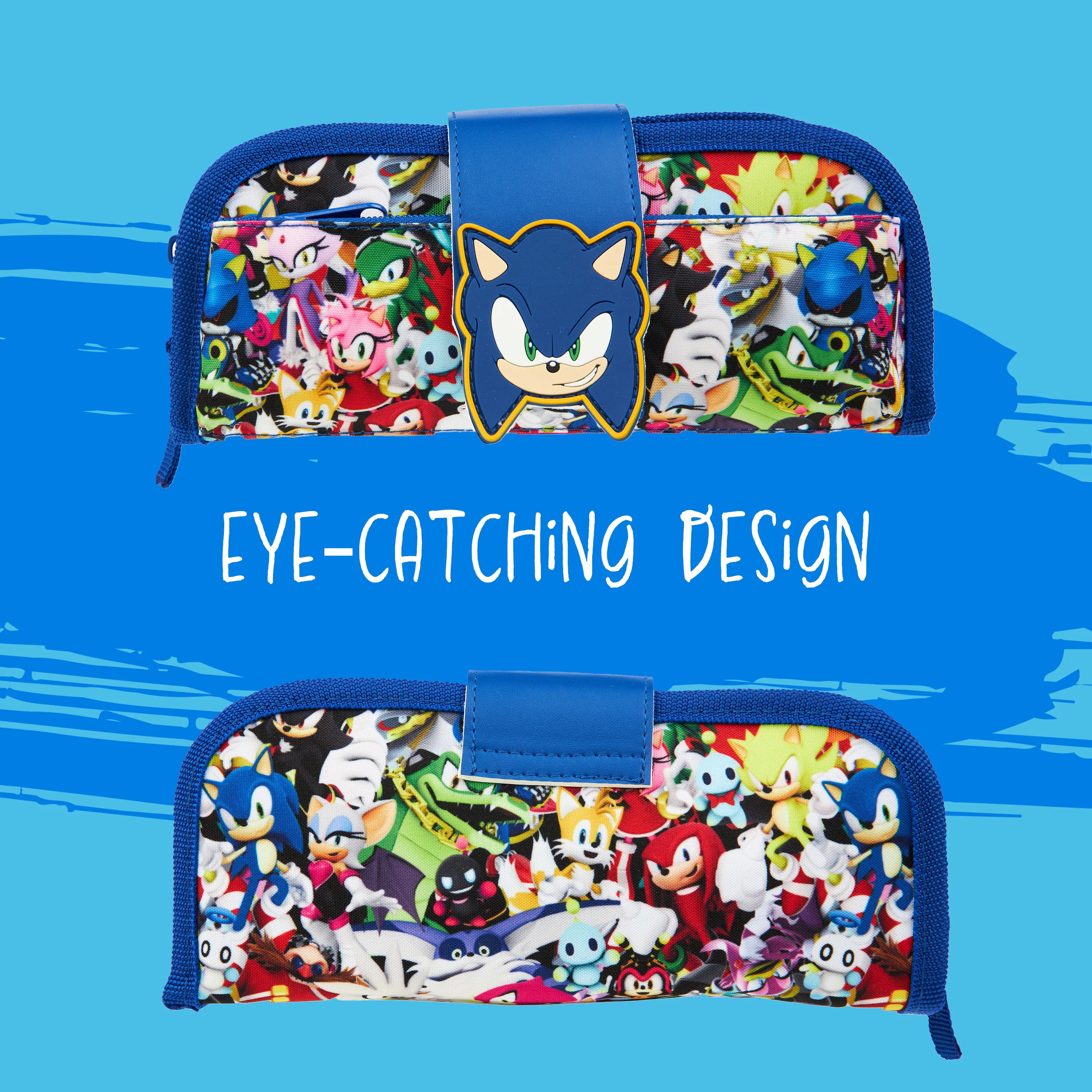 Sonic The Hedgehog Pencil Case for Boys - Image 4
