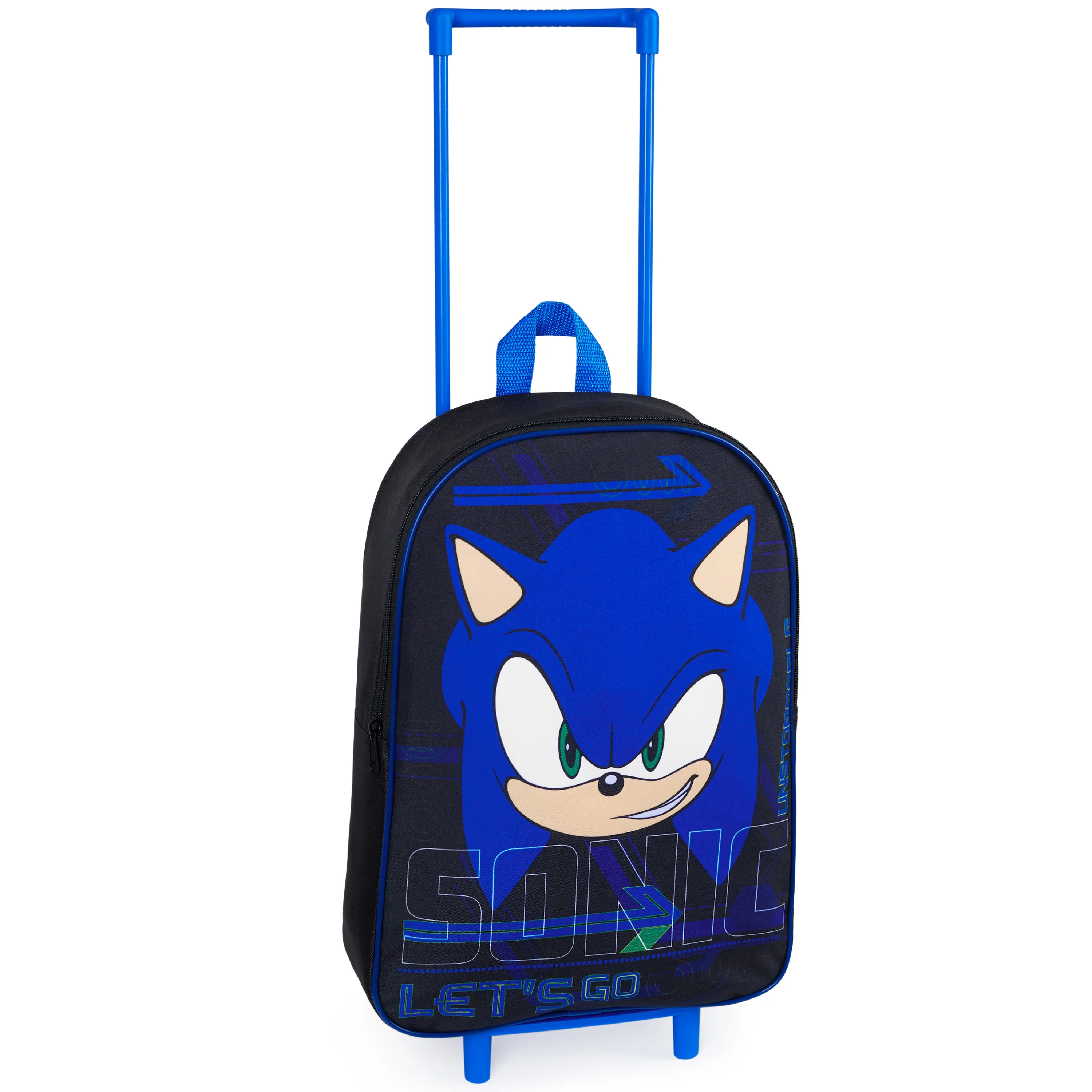 SONIC THE HEDGEHOG Suitcase - Foldable Trolley Bag 39 x 27cm 10.5 litres
