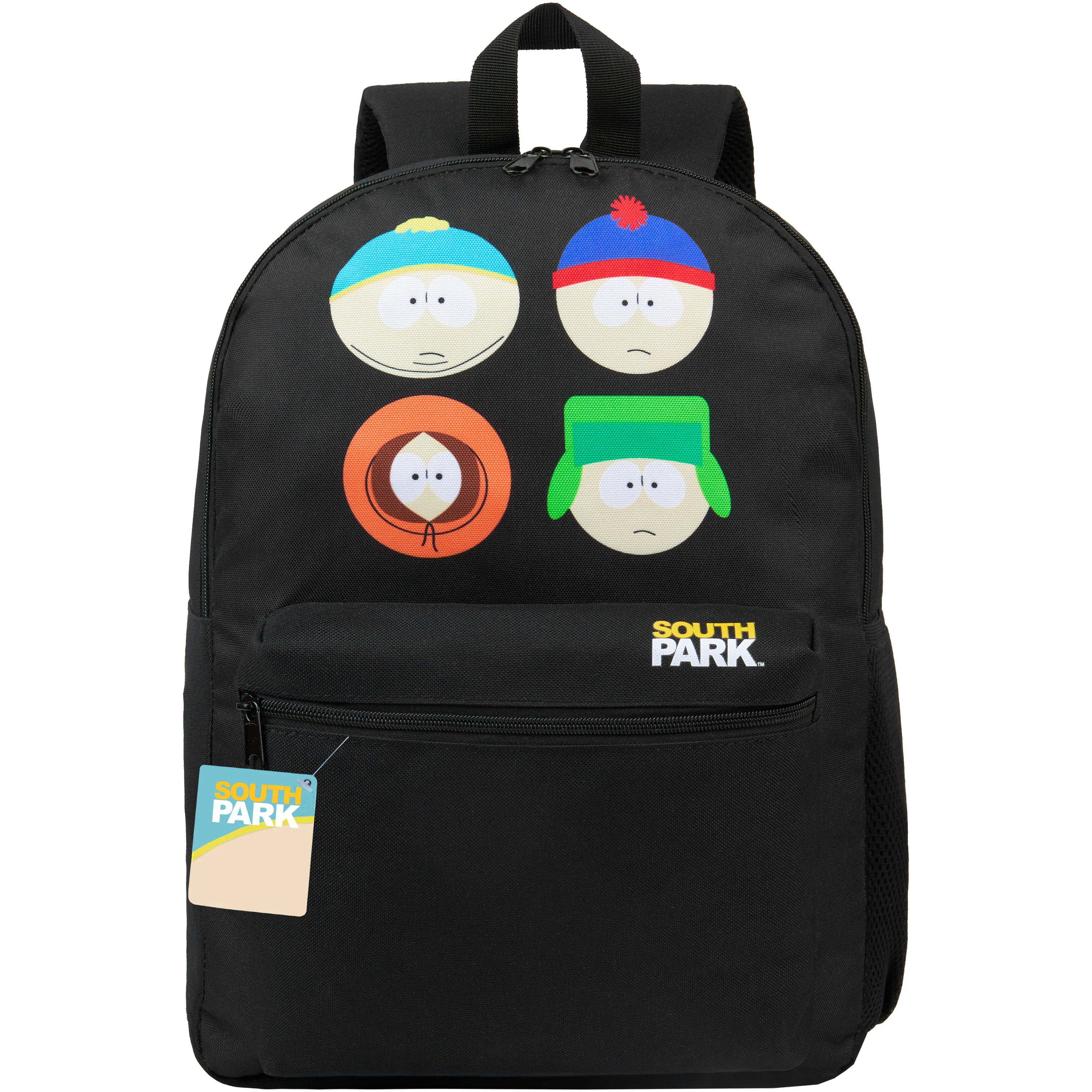 South Park Backpack for Boys Teens Travel Rucksack Gym Mens Work Bag Stan Kenny Eric Daypack for University School Funny Gifts