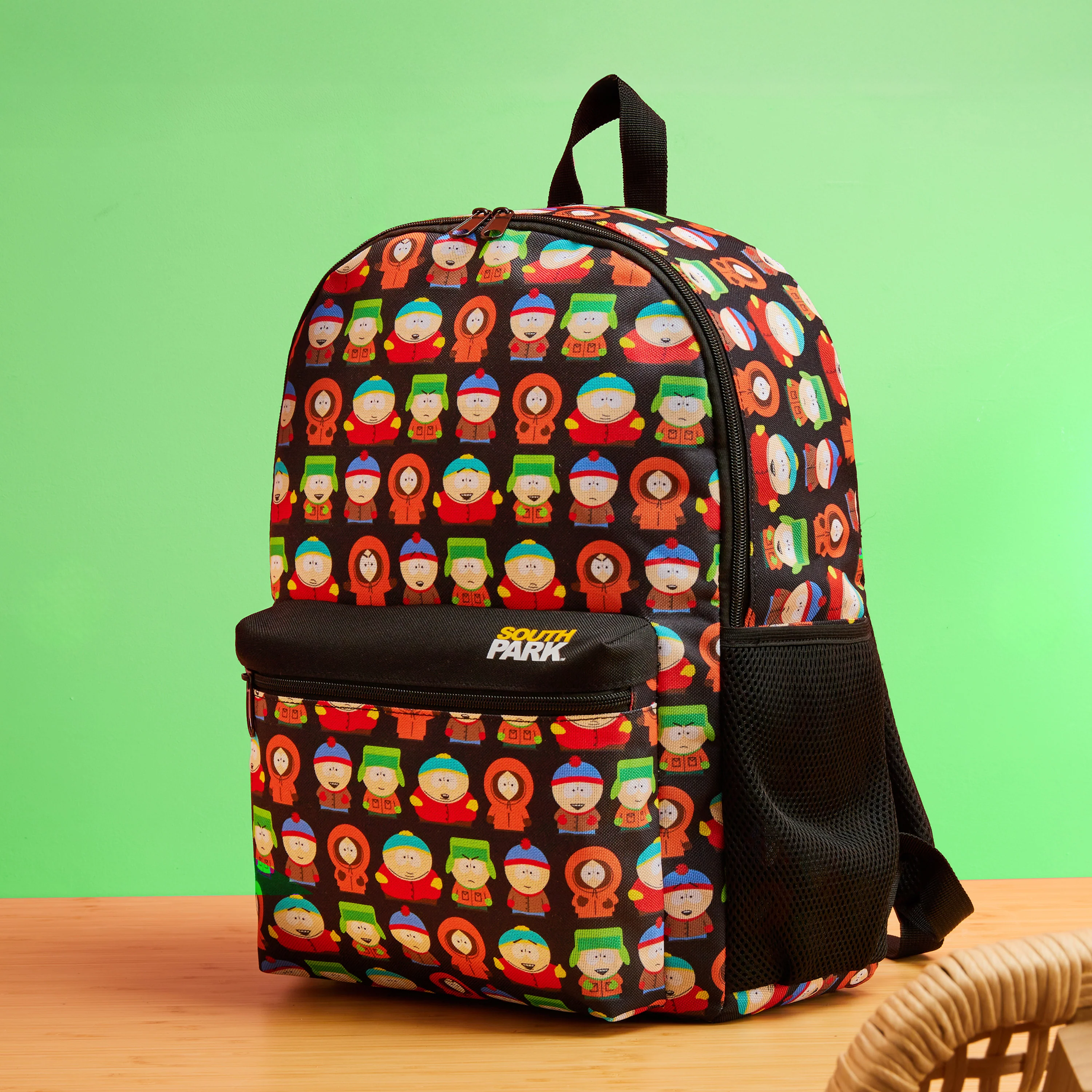 South Park Backpack for Boys Teens Travel Rucksack Gym Mens Work Bag Stan Kenny Eric Daypack for University School Funny Gifts - Image 5