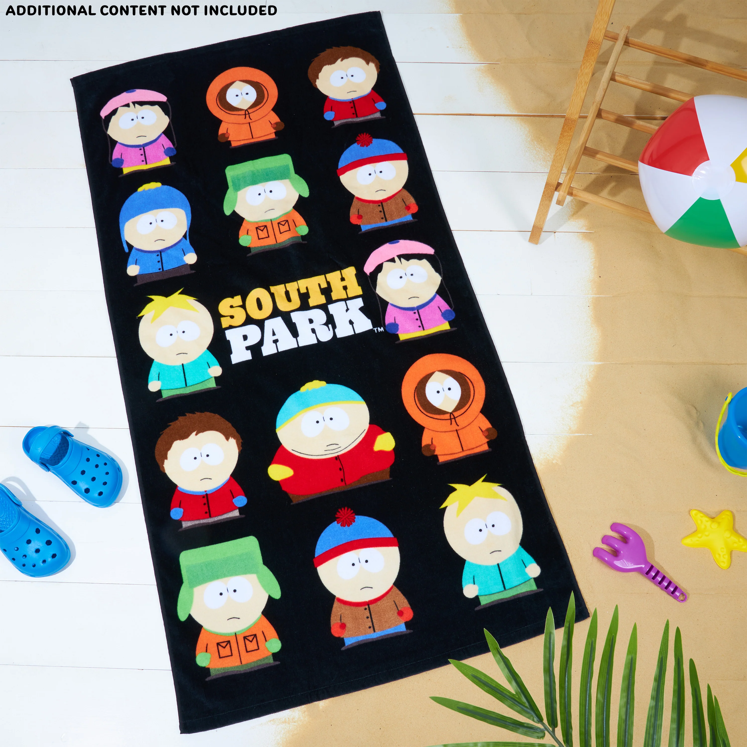 South Park Beach Towel for Adults Teens Soft Absorbent Bath Shower Gym Swimming Towel 100% Cotton Stan Kyle Cartman Kenny Holiday Essentials 140x70cm - Image 5