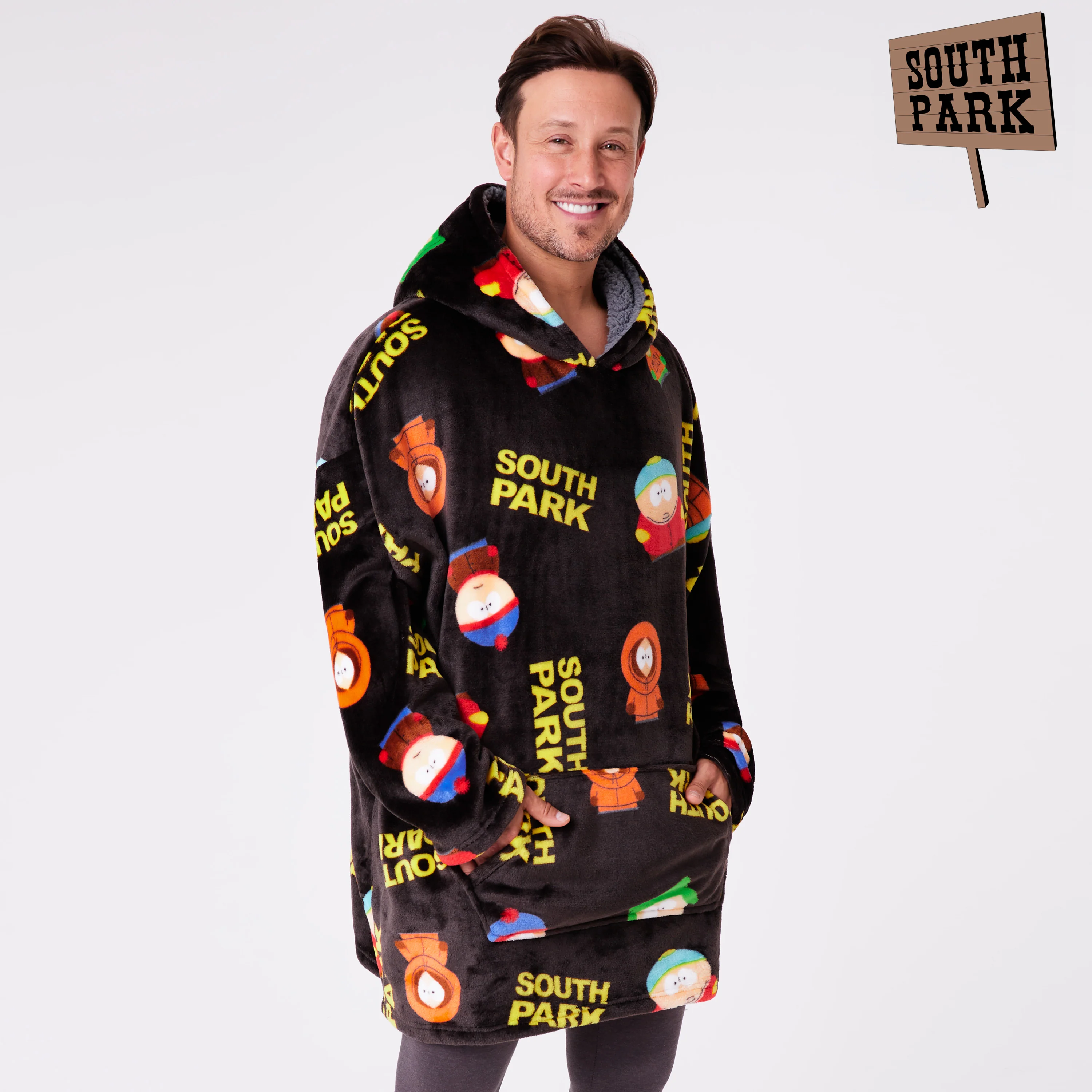 South Park Hoodie Blanket for Men and Teenagers - Image 3