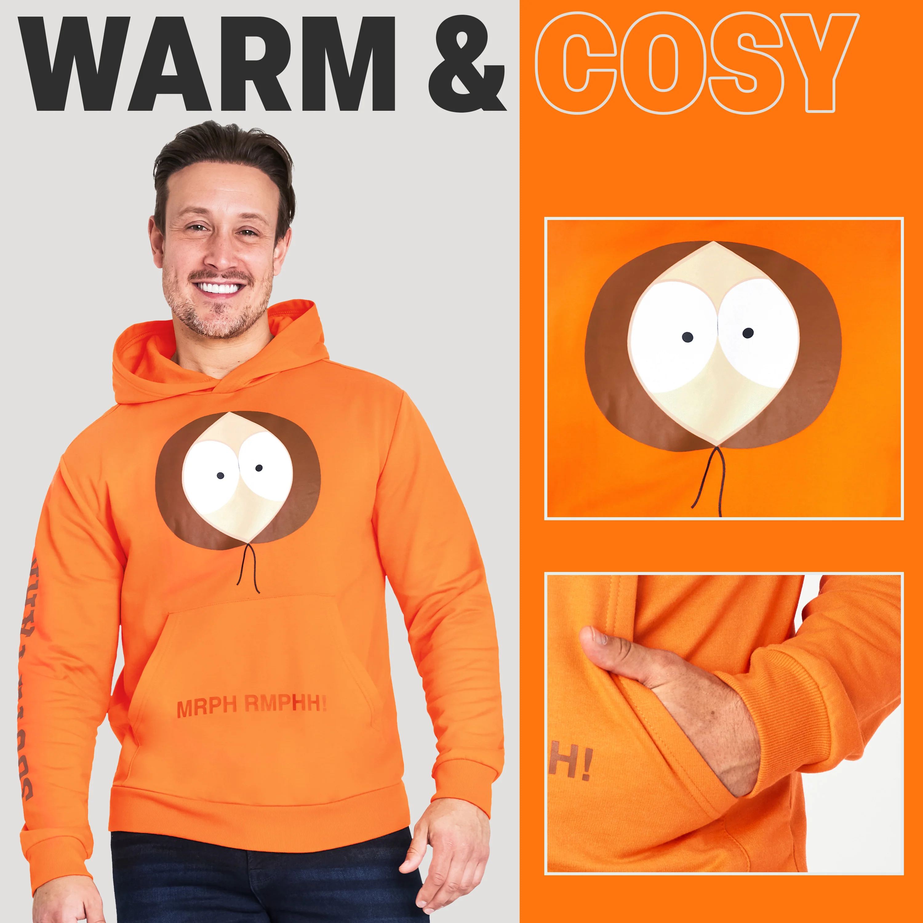 South Park Mens Hoodie, Comfy Stylish Hooded Sweatshirt - Funny Gifts for Him - Image 4