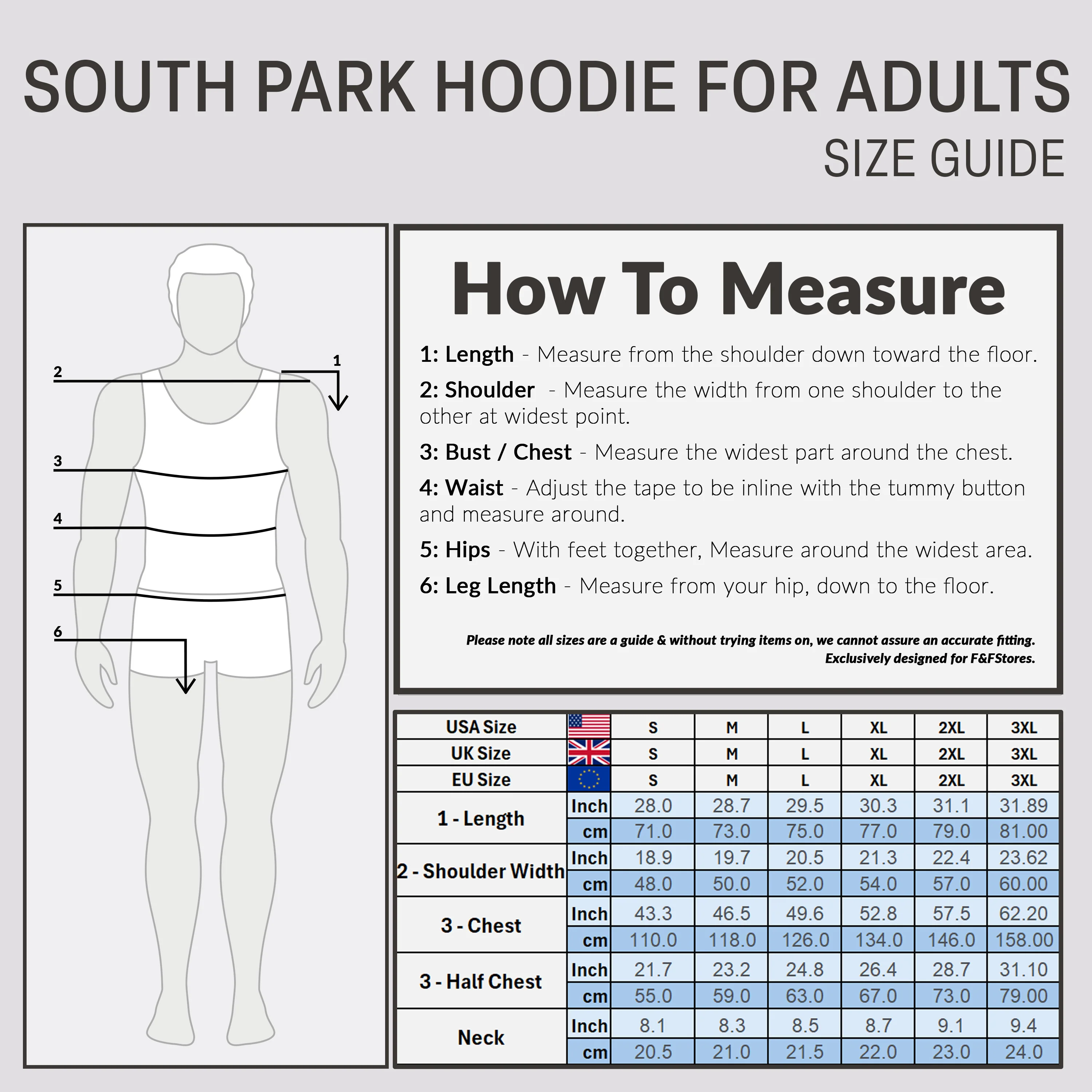 South Park Mens Hoodie, Comfy Stylish Hooded Sweatshirt - Funny Gifts for Him - Image 6
