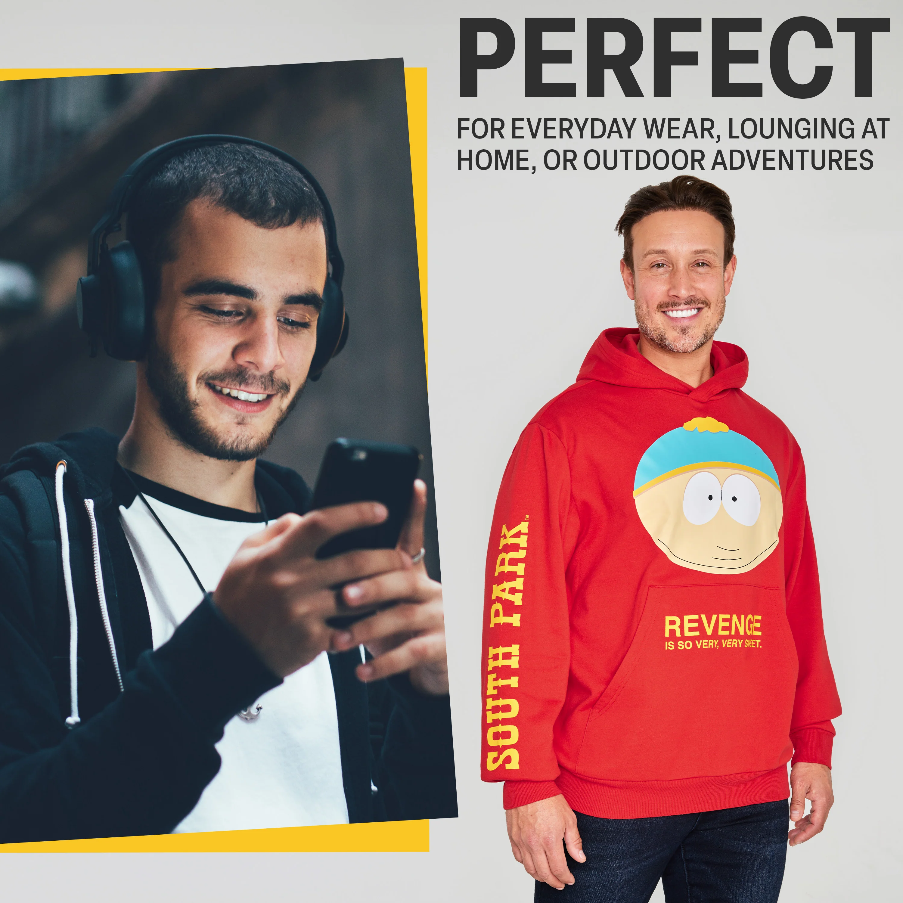 South Park Mens Hoodie, Comfy Stylish Hooded Sweatshirt - Funny Gifts for Him - Image 2
