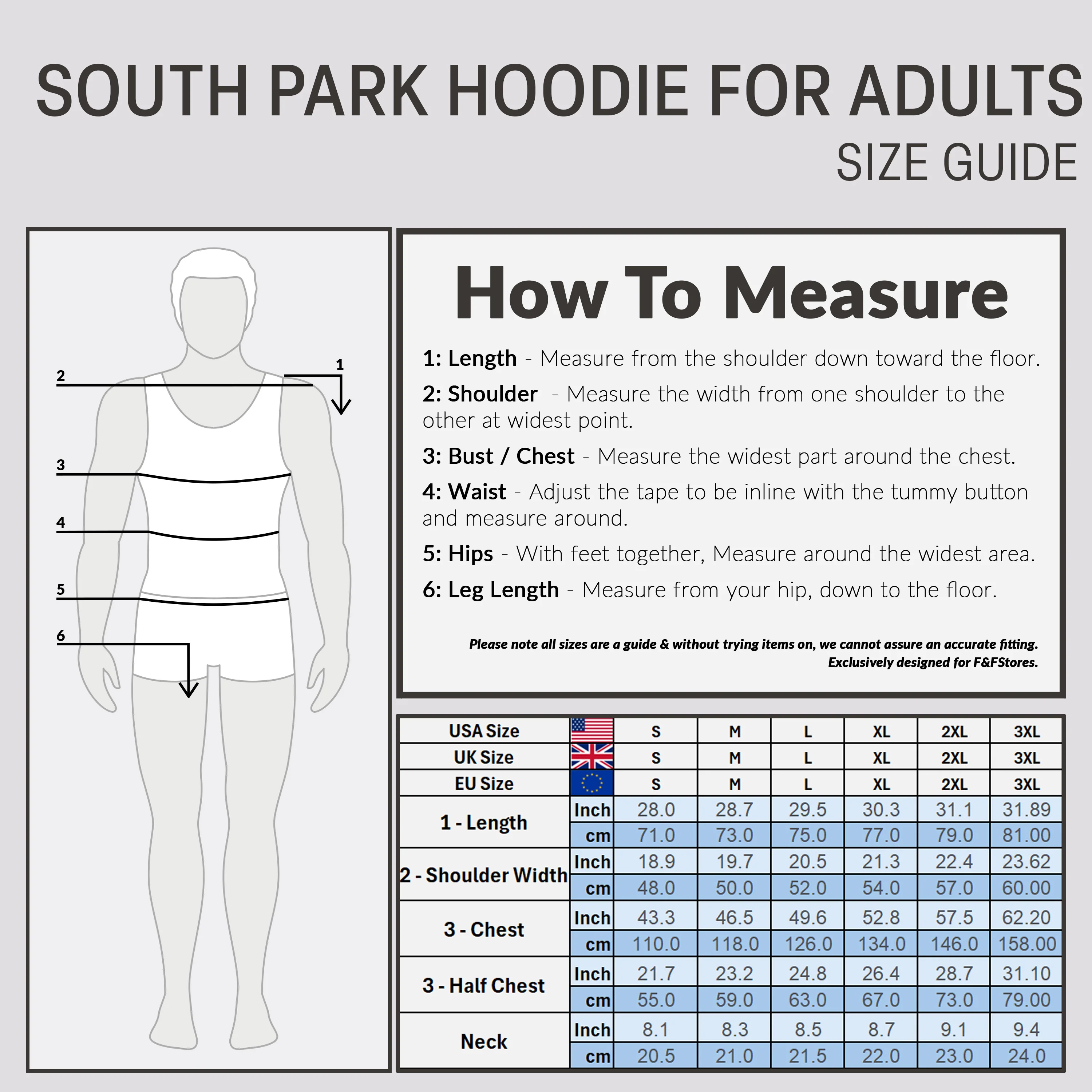 South Park Mens Hoodie, Comfy Stylish Hooded Sweatshirt - Funny Gifts for Him - Image 6