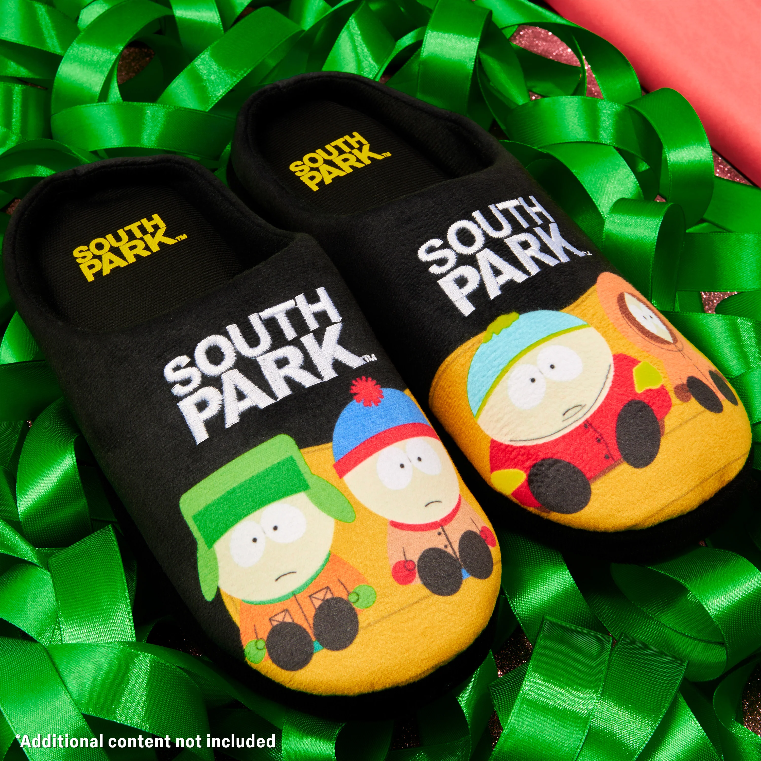 South Park Mens Mule Slippers, Non Slip Cosy - Image 2