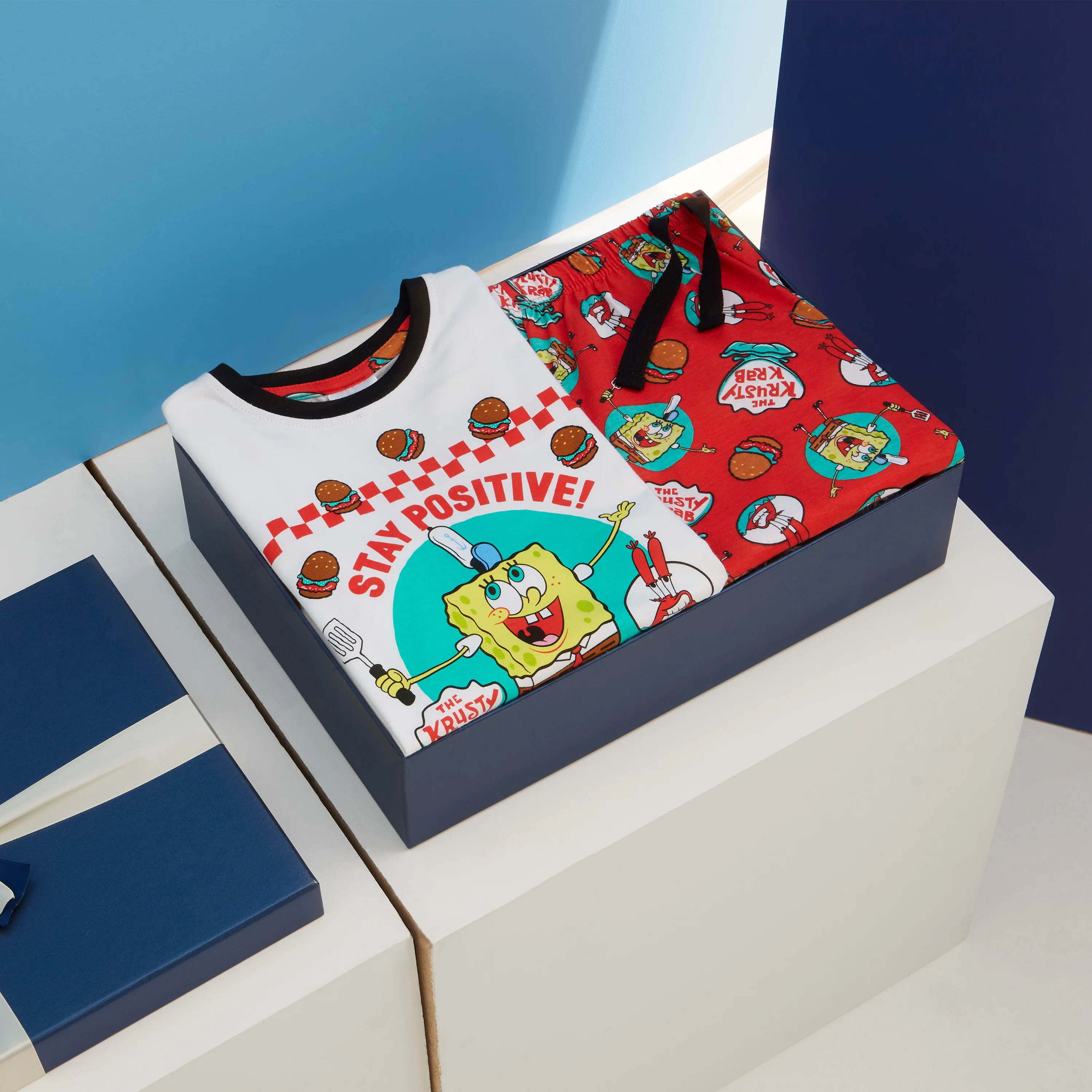 SPONGEBOB SQUAREPANTS Boys Pyjamas, Boys Short Pyjamas - Image 2
