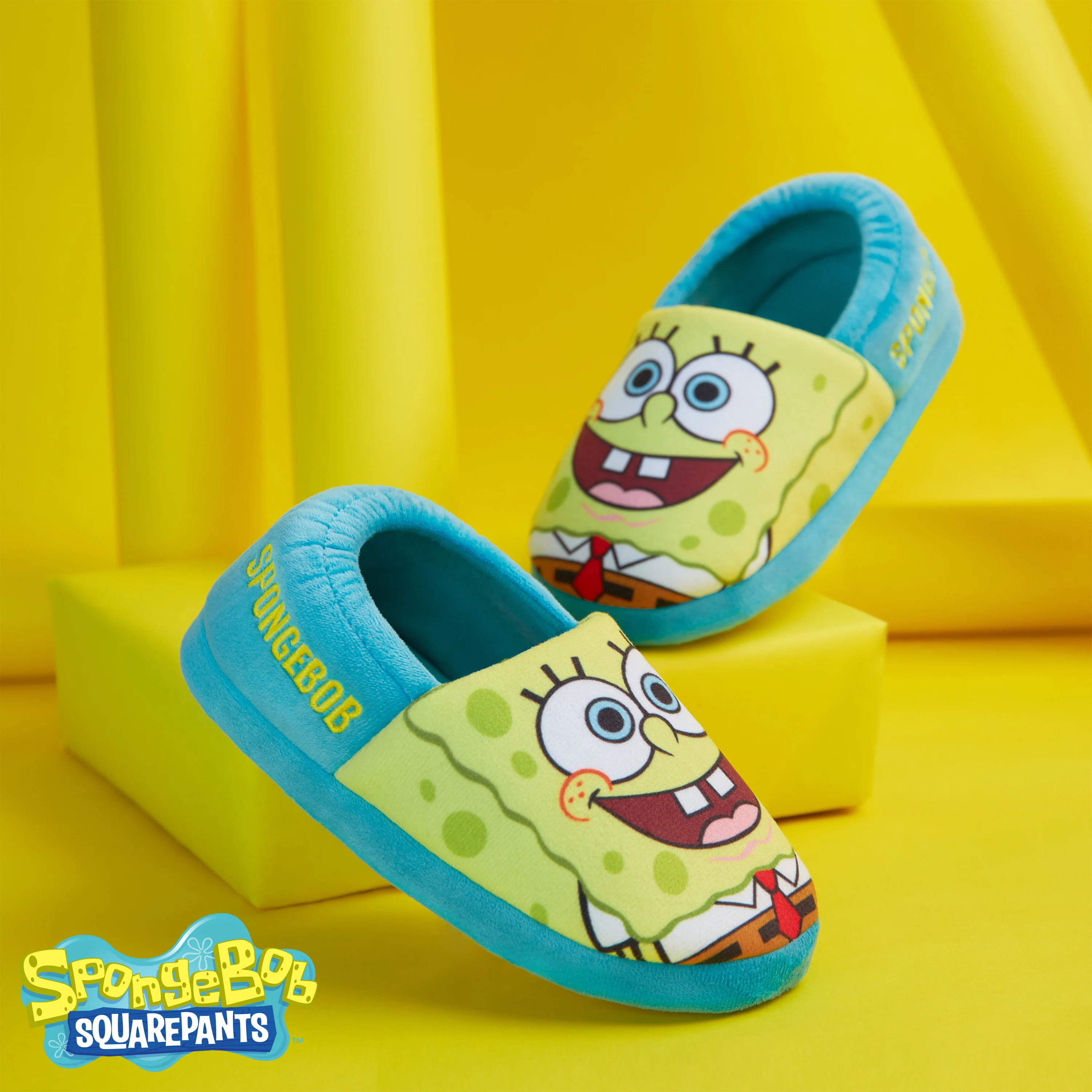 SpongeBob Squarepants Kids Slippers - SpongeBob Squarepants Kids Slippers - Image 3