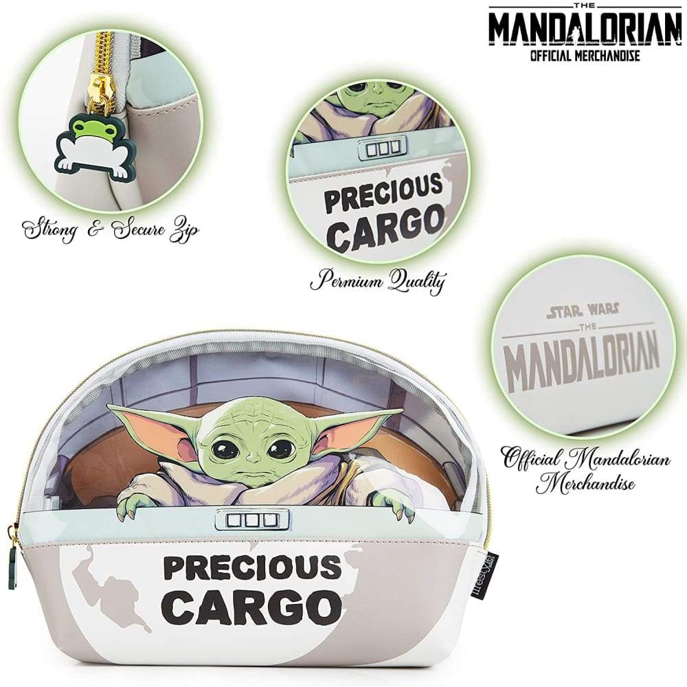 Star Wars Baby Yoda Large Capacity Toiletry Bag for Men - Image 3