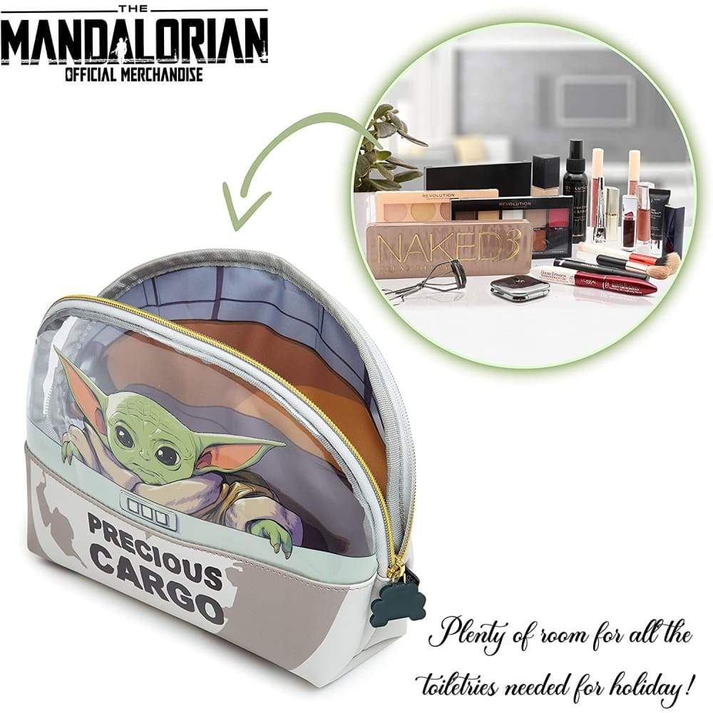 Star Wars Baby Yoda Large Capacity Toiletry Bag for Men - Image 4