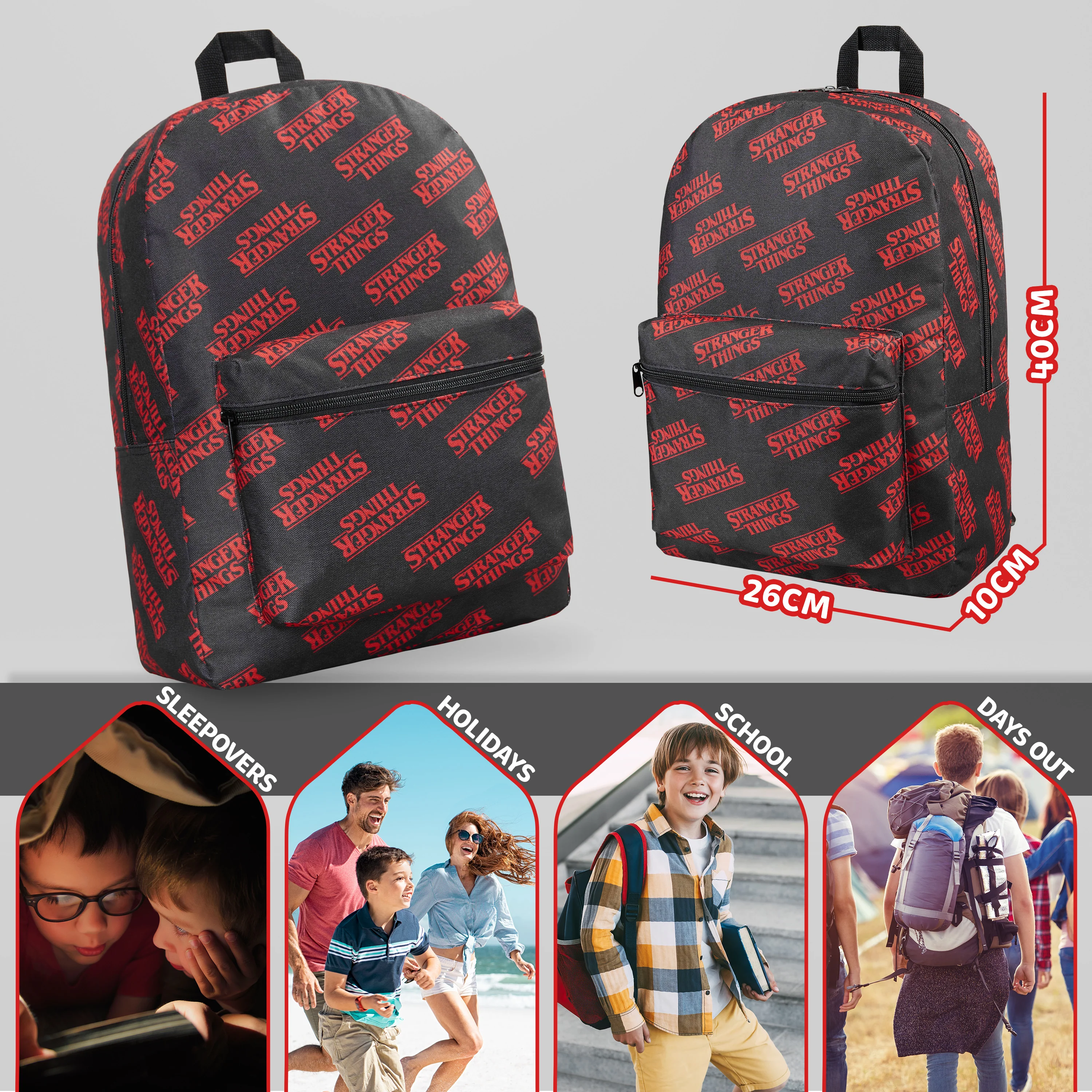 Stranger Things Backpack, Official Merchandise - Image 5