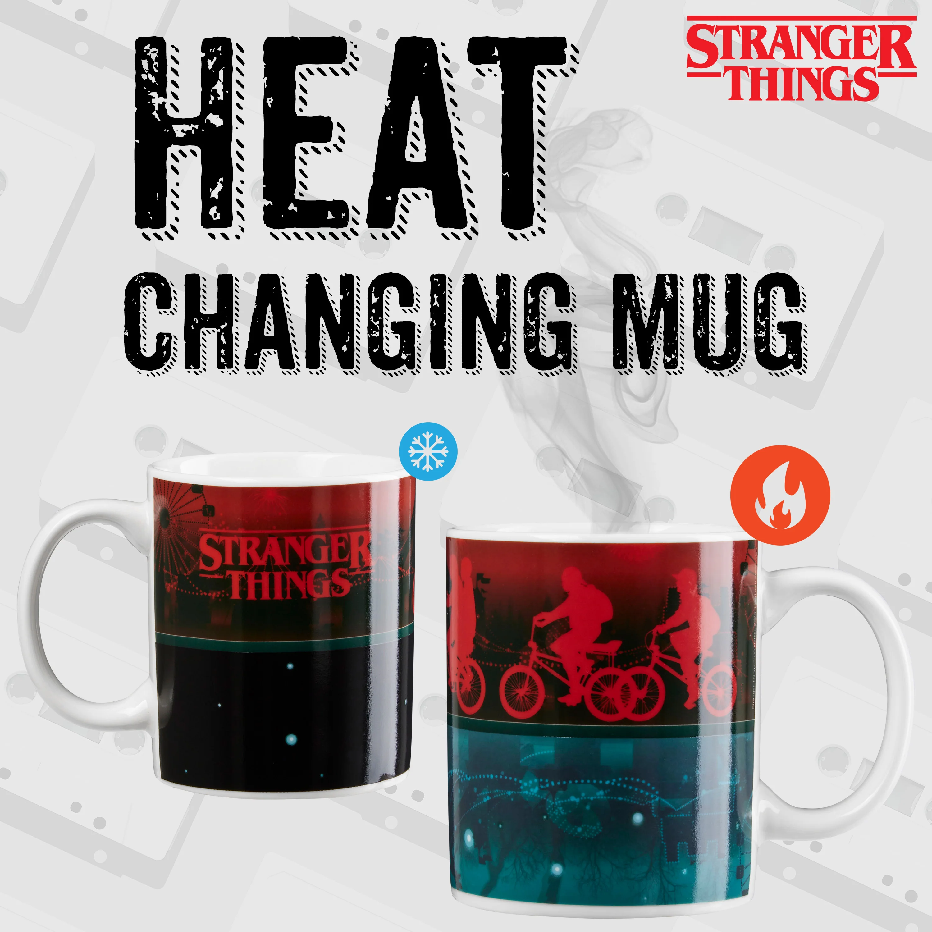 Stranger Things Coffee Mug Adults Teenagers 312ml Ceramic Heat Colour Changing Mug - Image 3