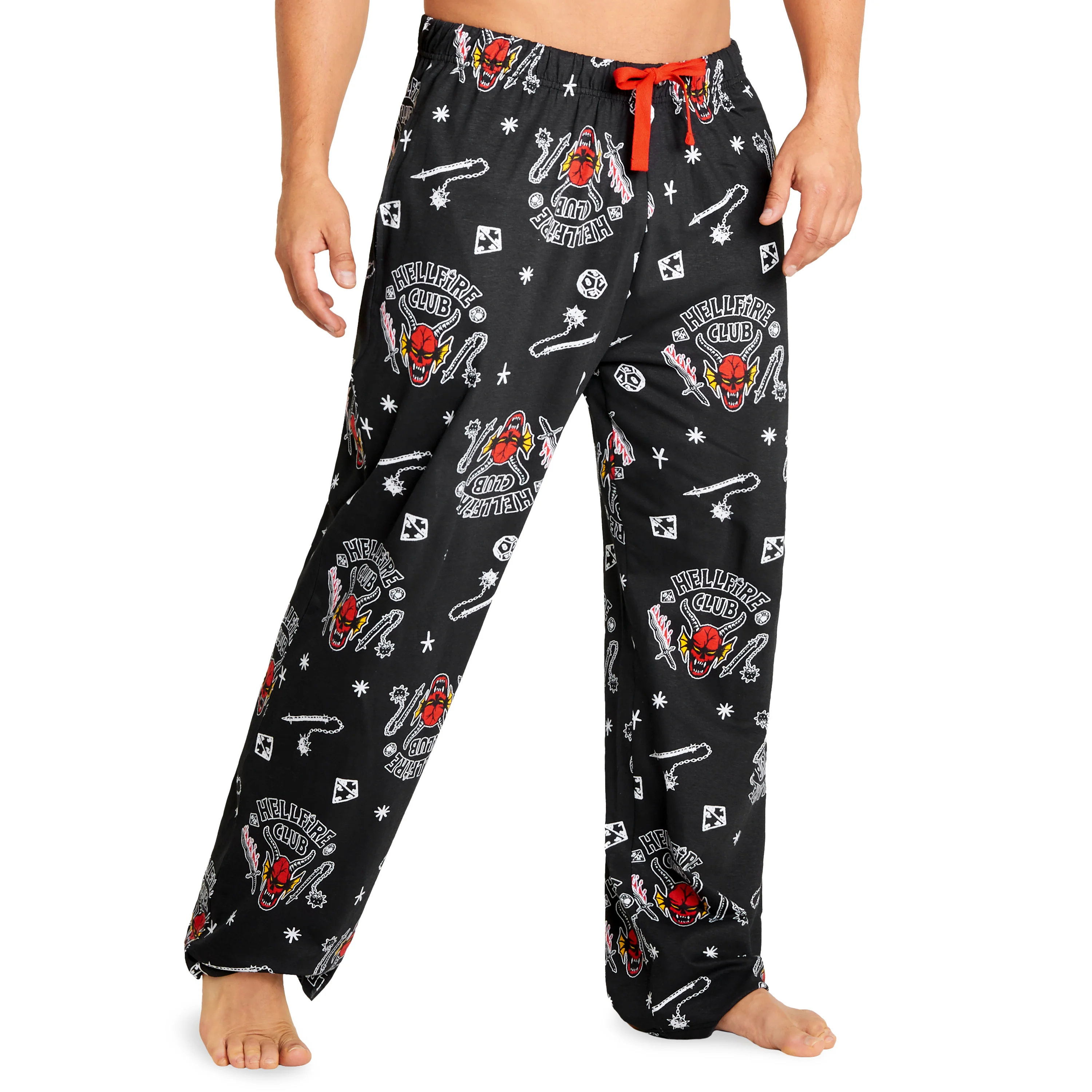 Stranger Things Mens Pyjama Bottoms - Nightwear PJs for Men