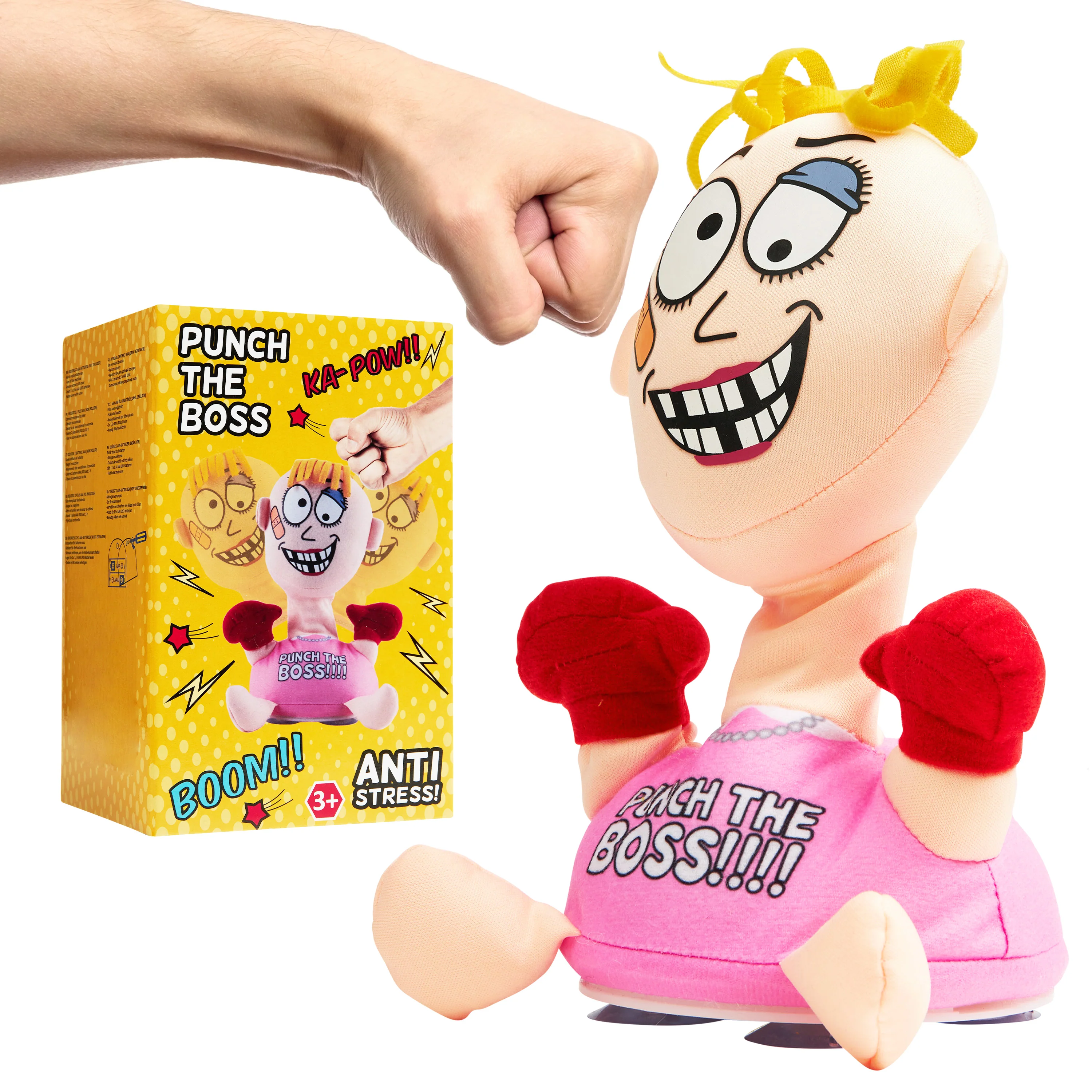Stress Relief Toys for Adults - Punch The Boss Stress Toy Anger Relief Anti Stress - Image 2