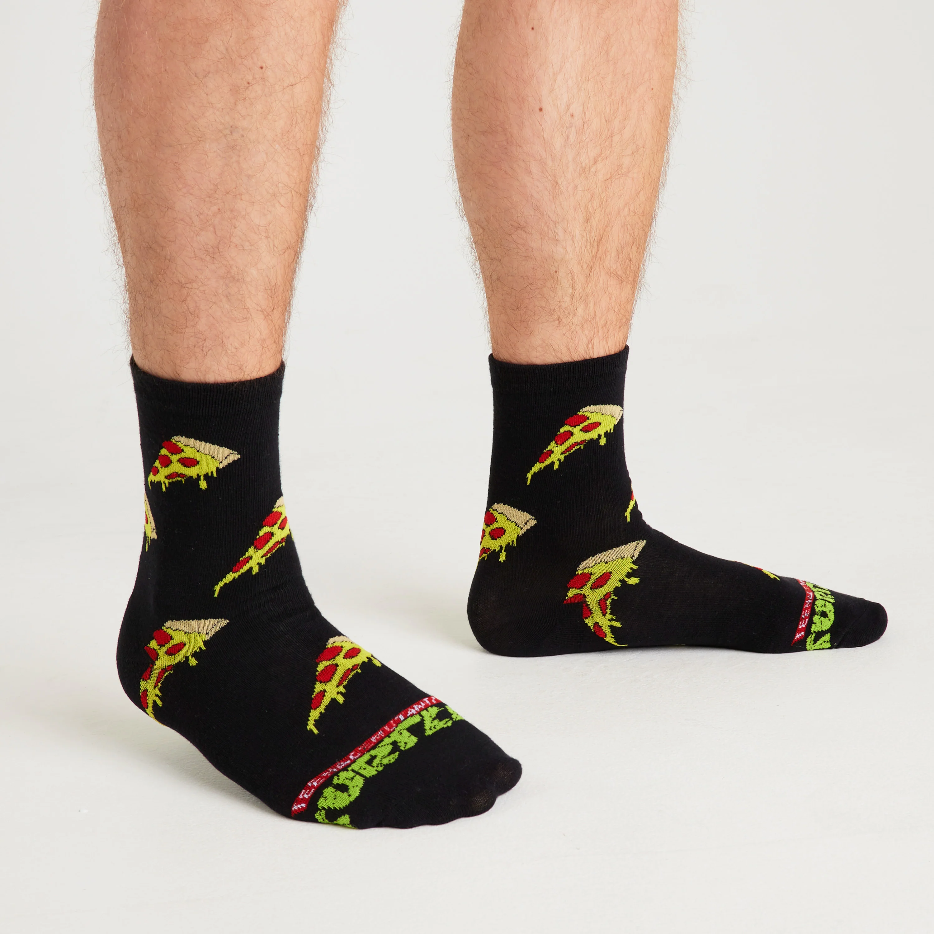 Teenage Mutant Ninja Turtles Mens Socks - Pack of 5 Crew Socks for Men Teenagers - Image 3