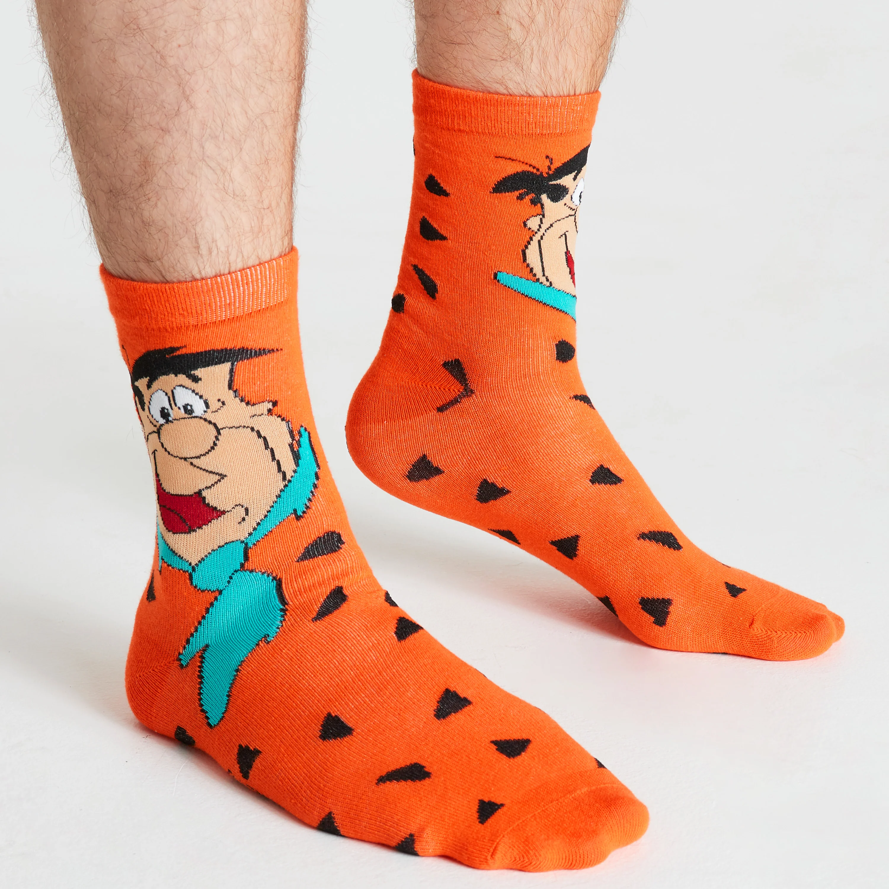 The Flintstones Mens Socks - Pack of 5 Crew Socks for Men - Image 3