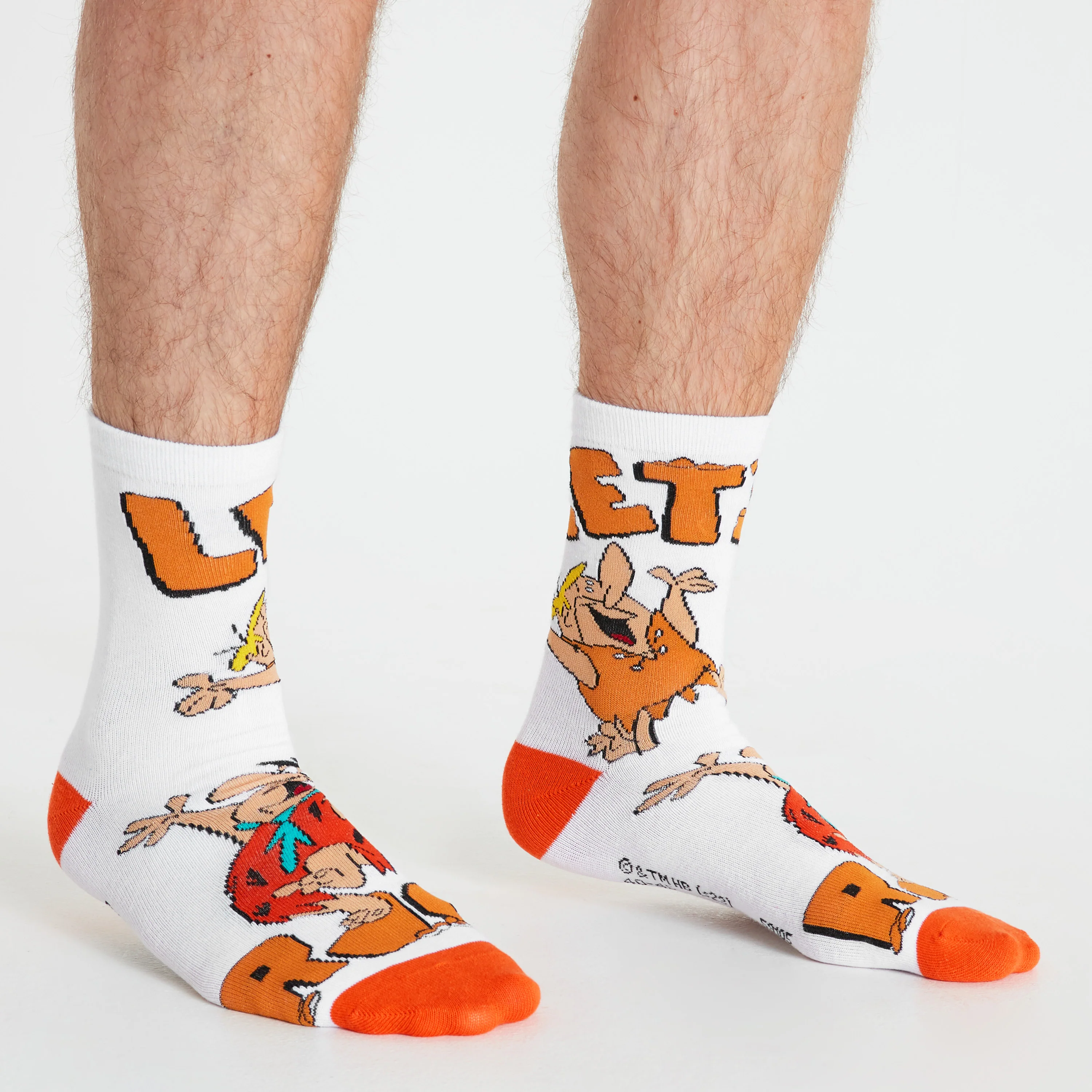 The Flintstones Mens Socks - Pack of 5 Crew Socks for Men - Image 5