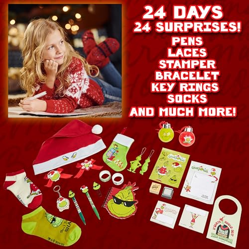 The Grinch Advent Calendar 2025, Christmas Advent for Women & Teenagers - Image 3